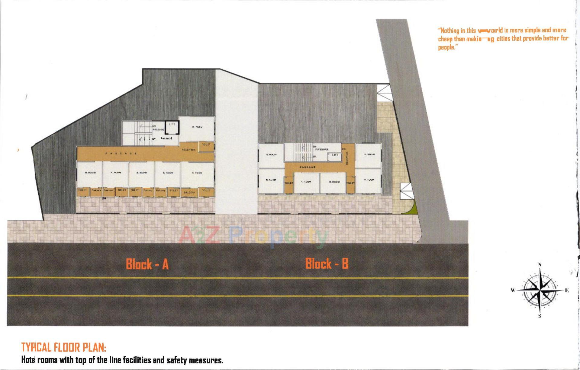 Layout of real estate project Bhailalbhai located at Karamsad, Anand, Gujarat