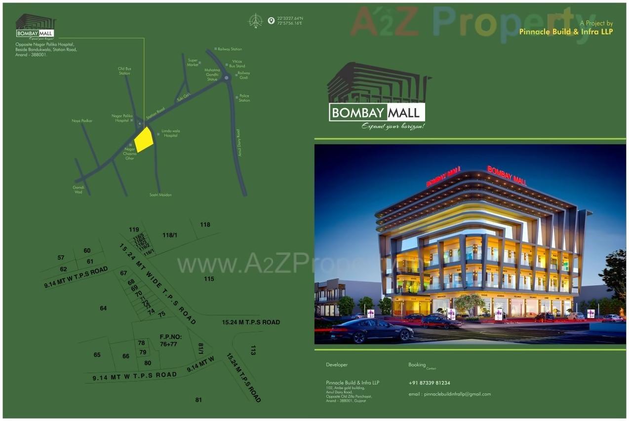  of real estate project Bombay Mall located at Pali, Anand, Gujarat