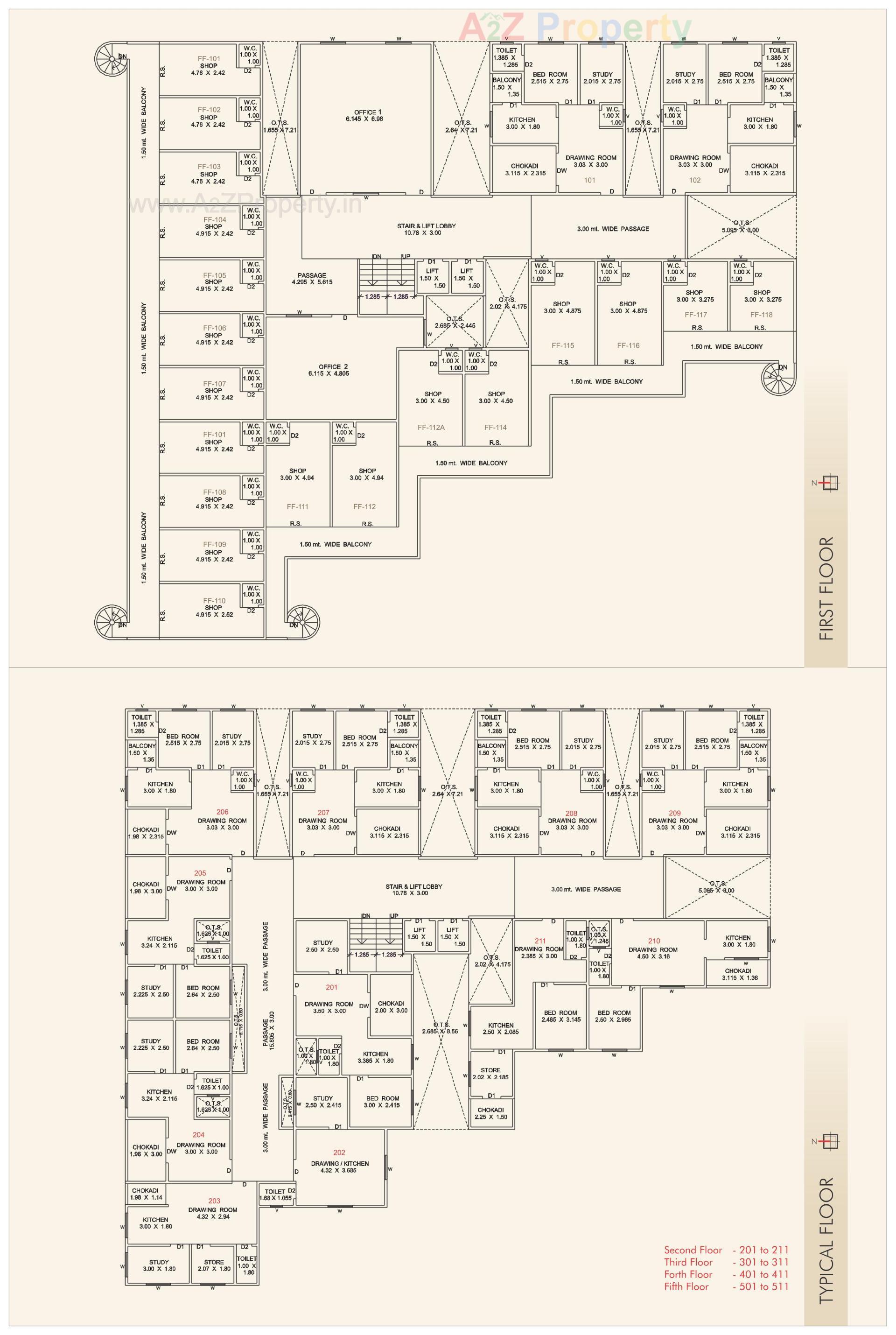 Layout of real estate project Dev Kaksh located at Anand, Anand, Gujarat
