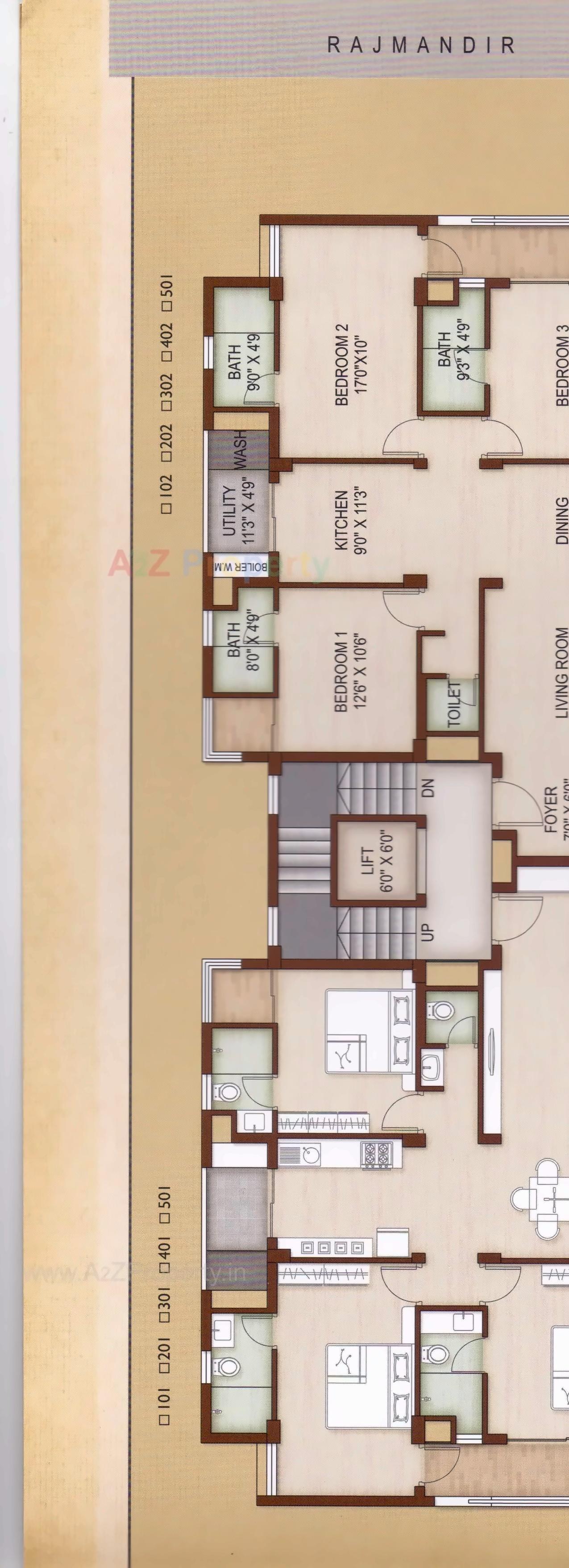 Layout of real estate project Dev Sach located at Anand, Anand, Gujarat