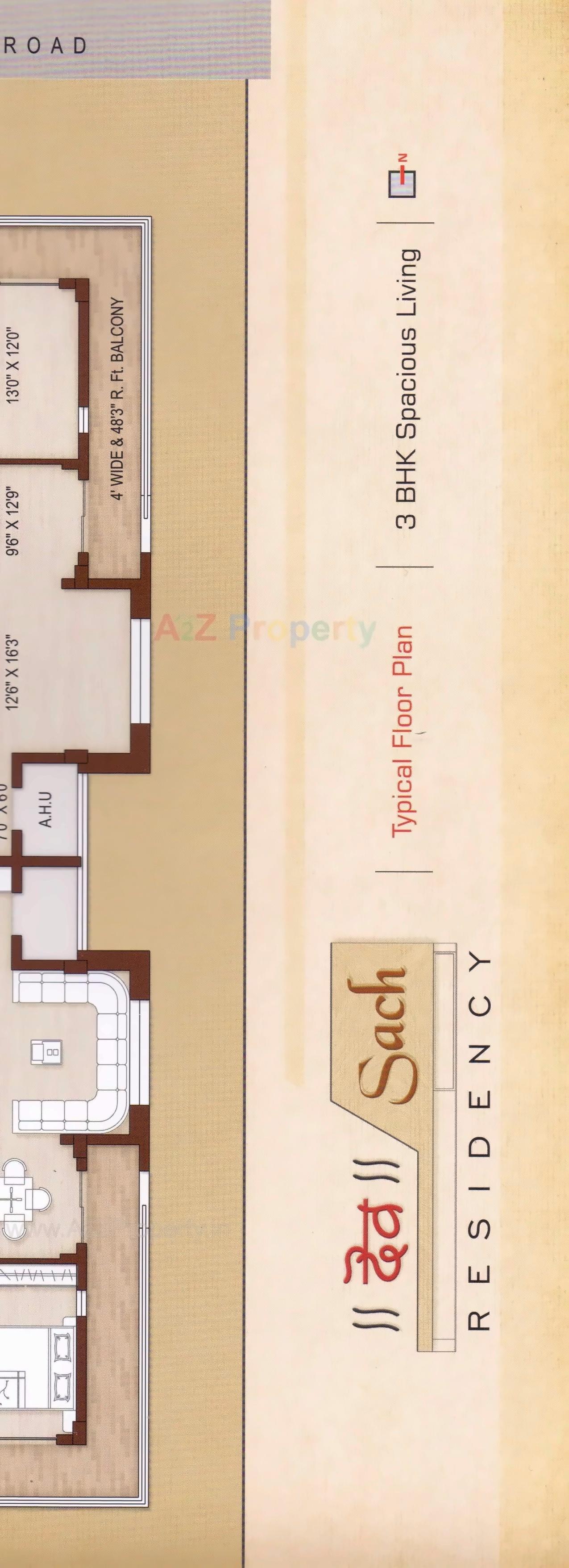 Layout of real estate project Dev Sach located at Anand, Anand, Gujarat