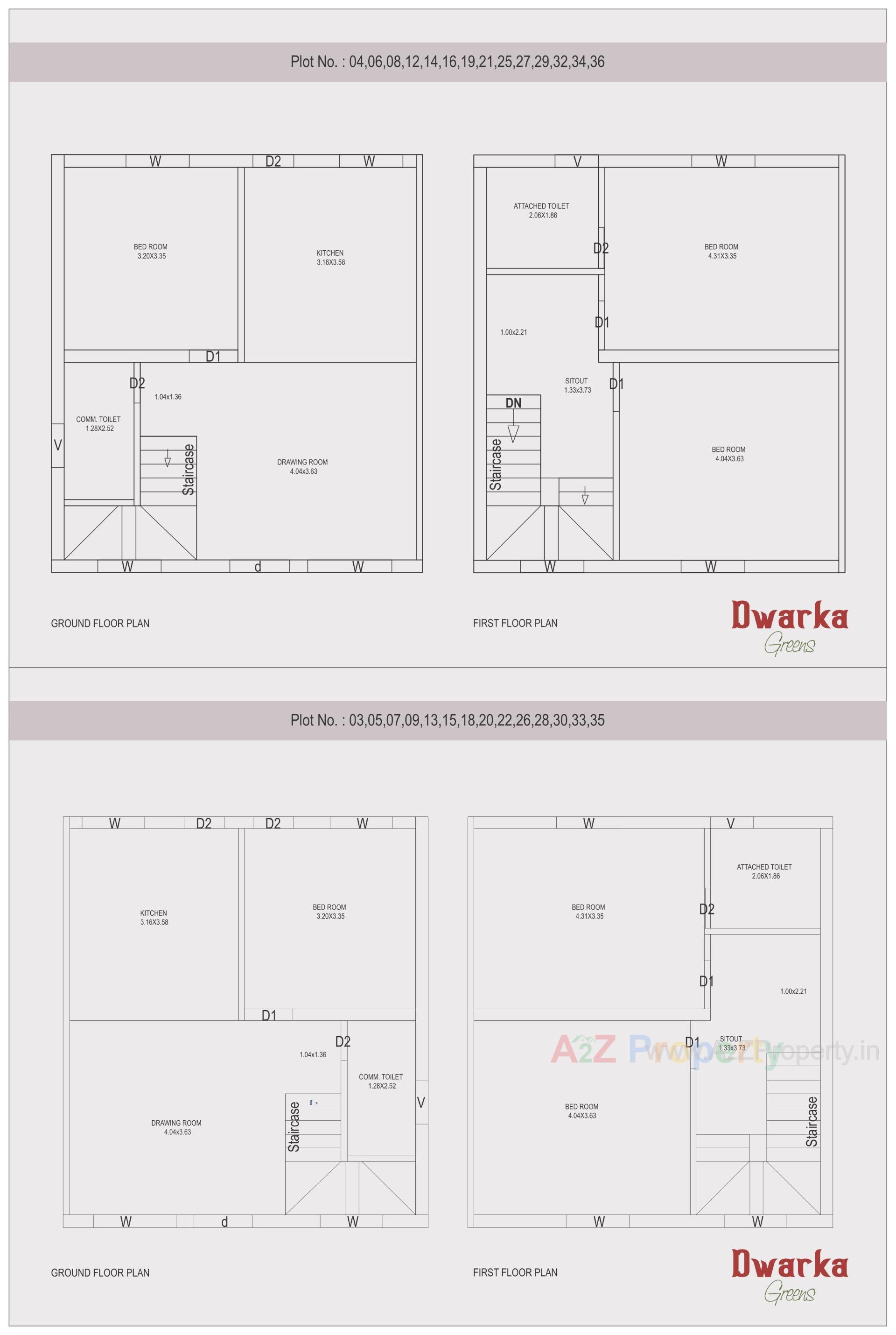  of real estate project Dwarka Greens located at Bakrol, Anand, Gujarat