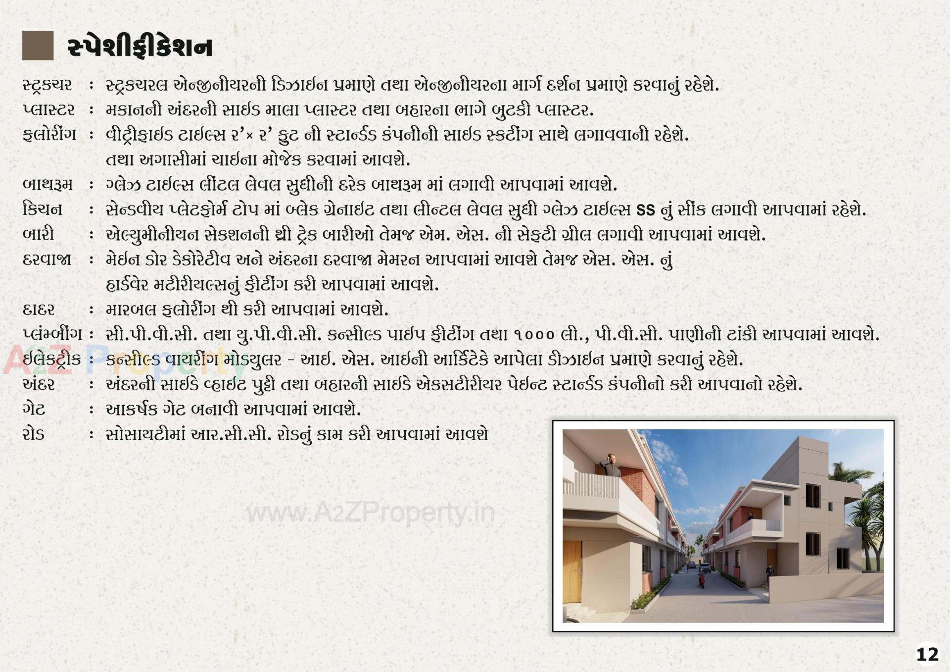 of real estate project Gopal Duplex located at Umreth, Anand, Gujarat