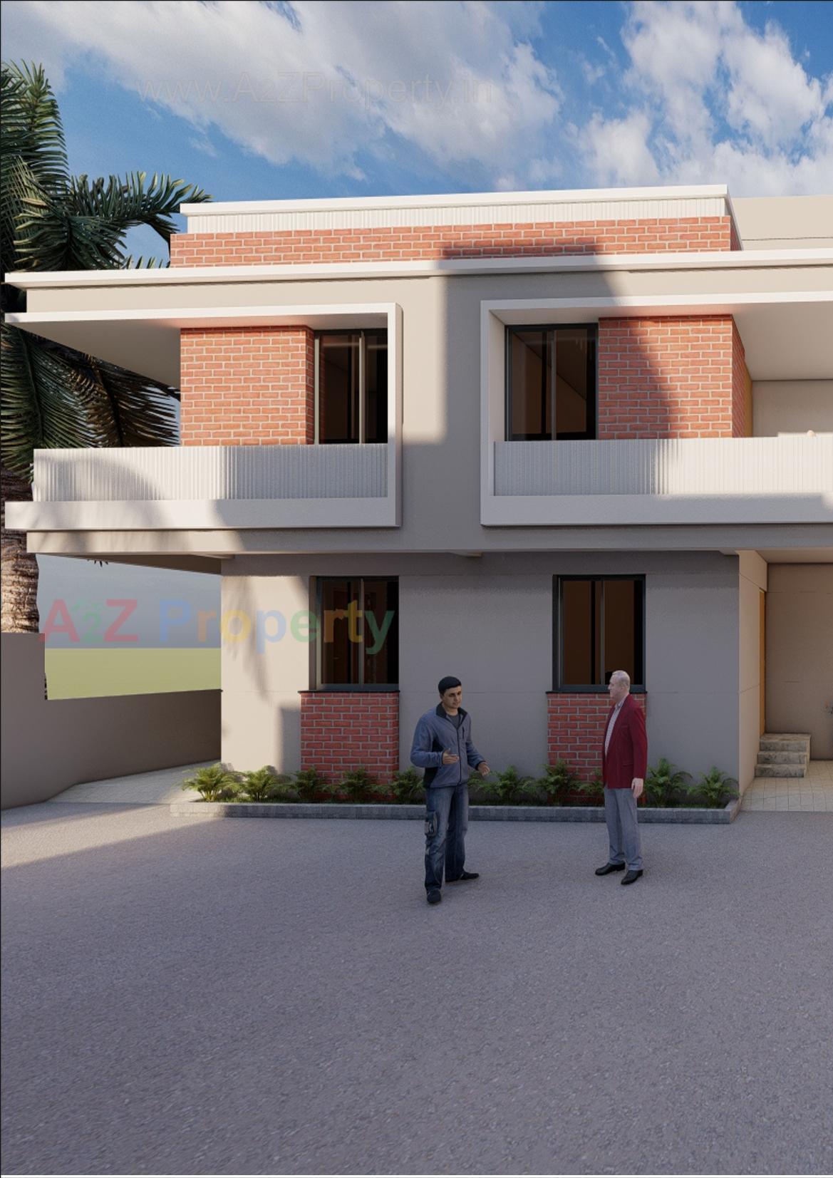 3D Elevation of real estate project Gopal Duplex located at Umreth, Anand, Gujarat