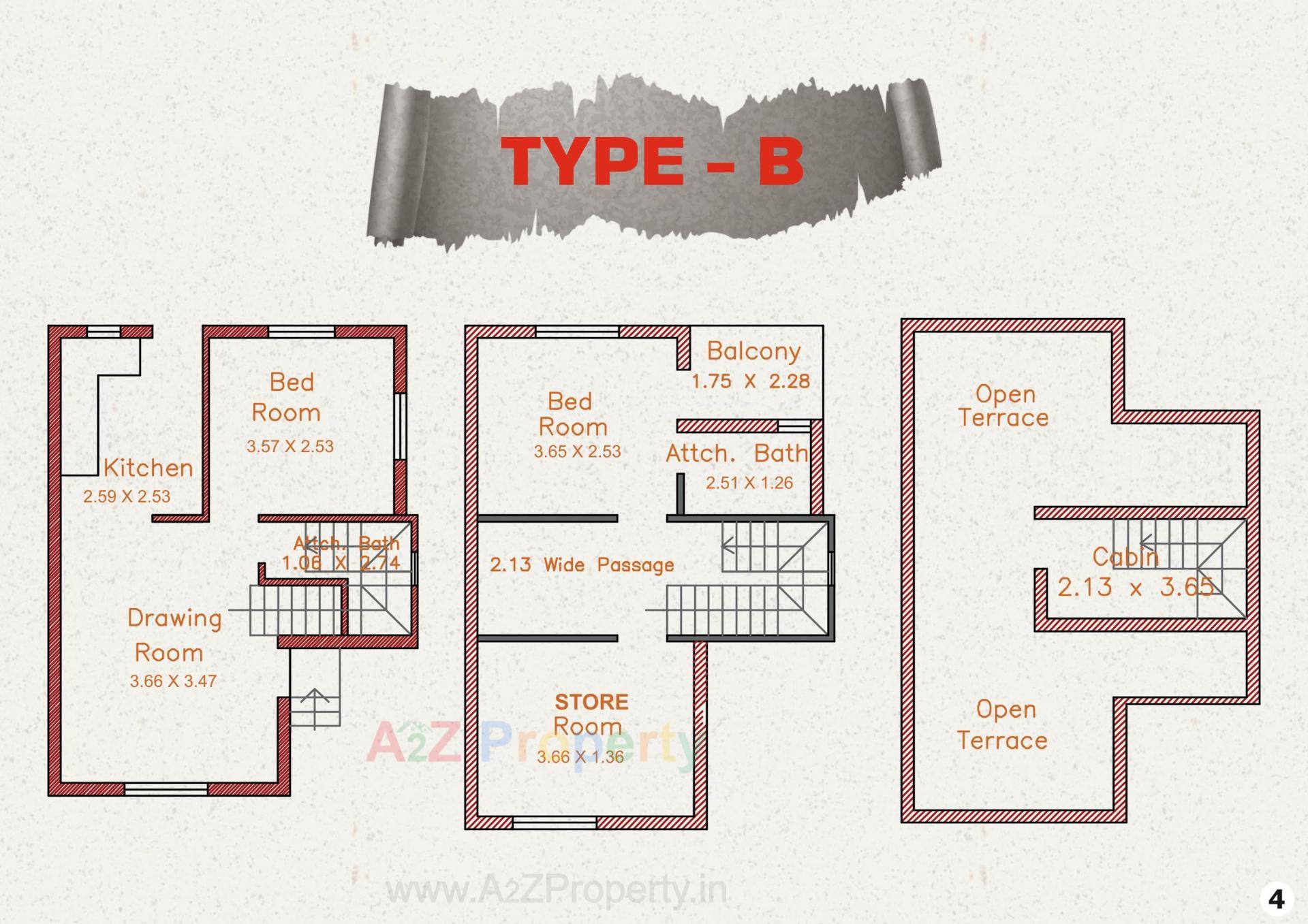 Layout of real estate project Gopal Duplex located at Umreth, Anand, Gujarat