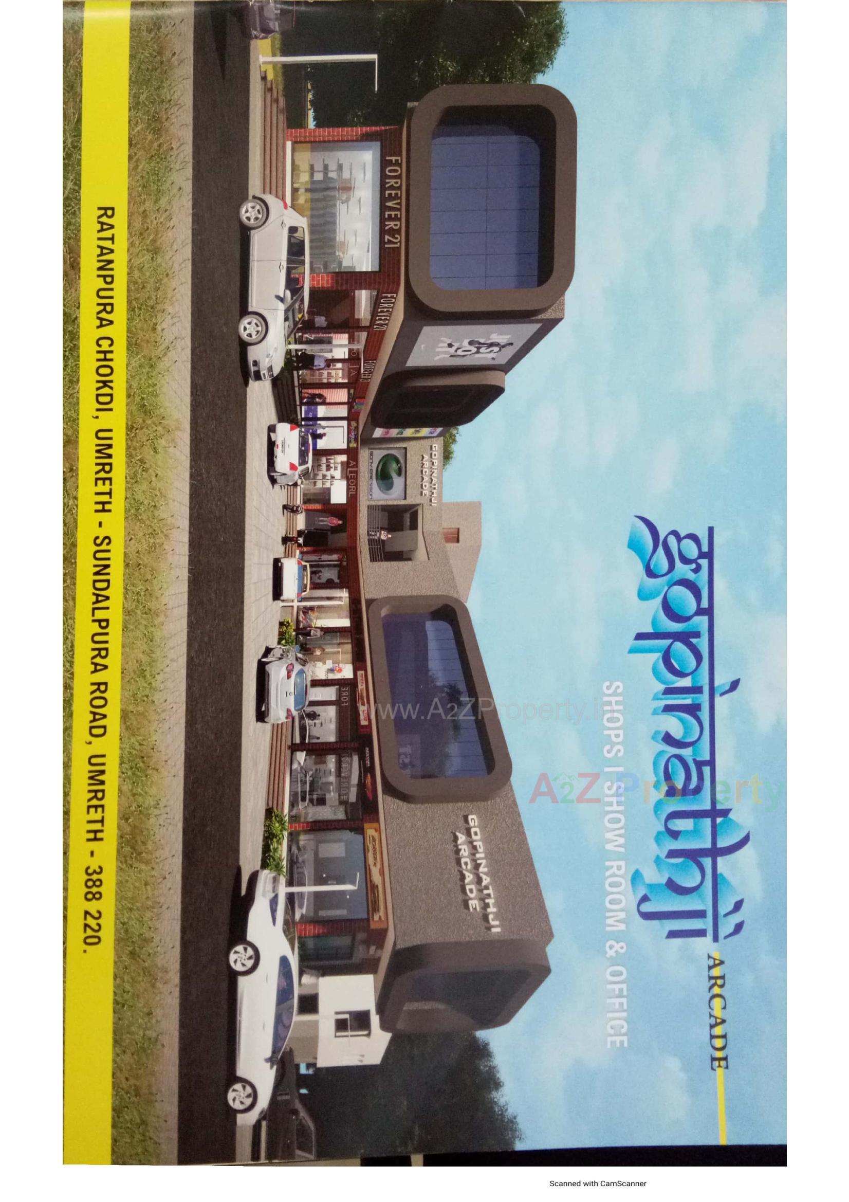  of real estate project Gopinathji Arcade located at Umreth, Anand, Gujarat