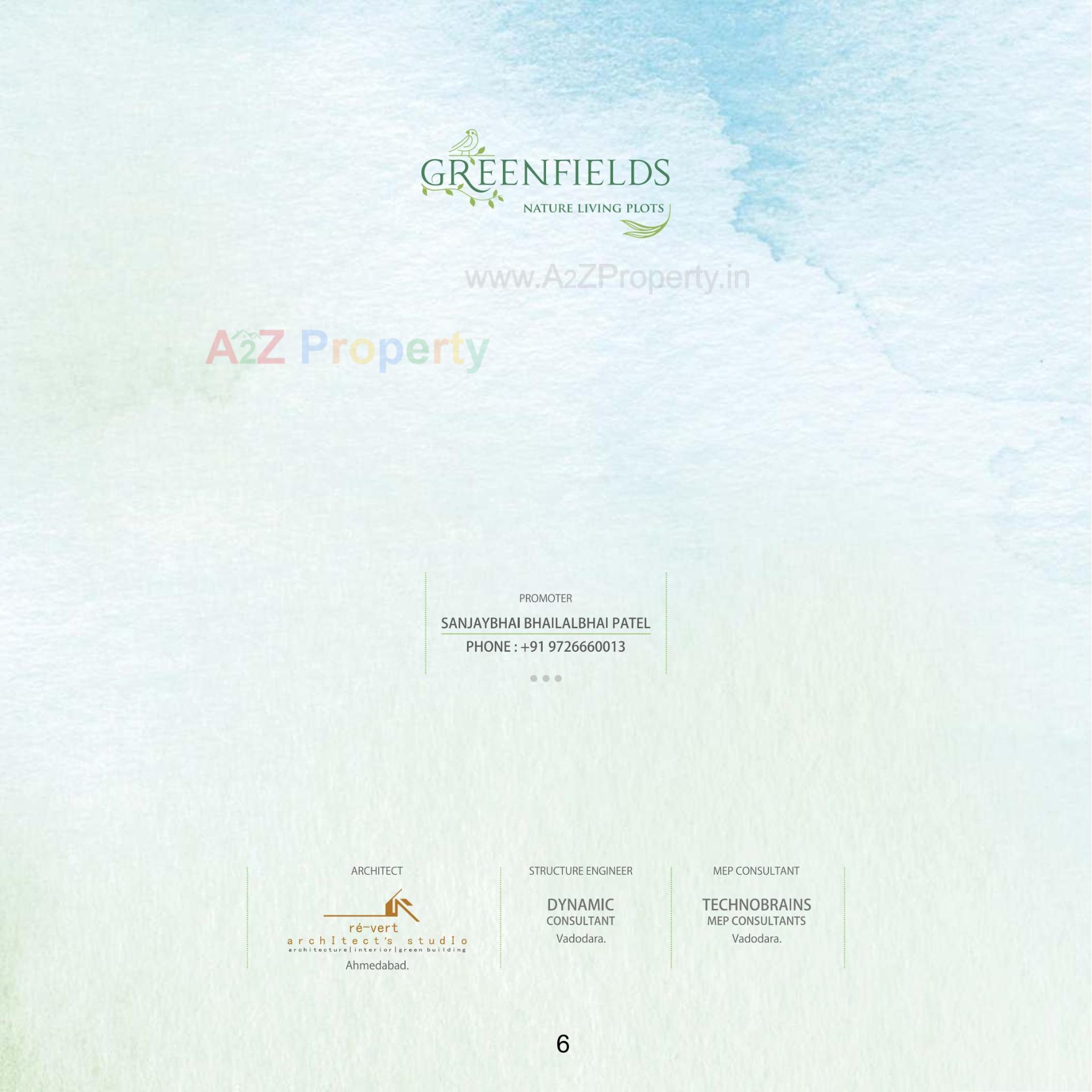  of real estate project Greenfields located at Bakrol, Anand, Gujarat
