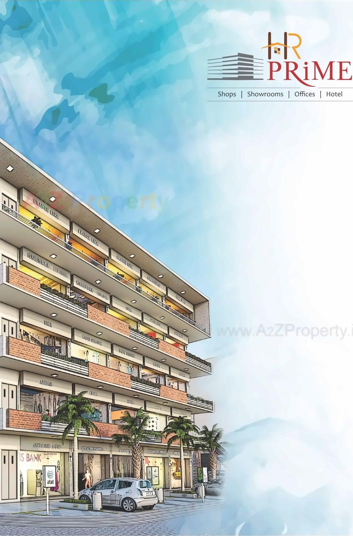 3D Elevation of real estate project H R Prime located at Anand, Anand, Gujarat