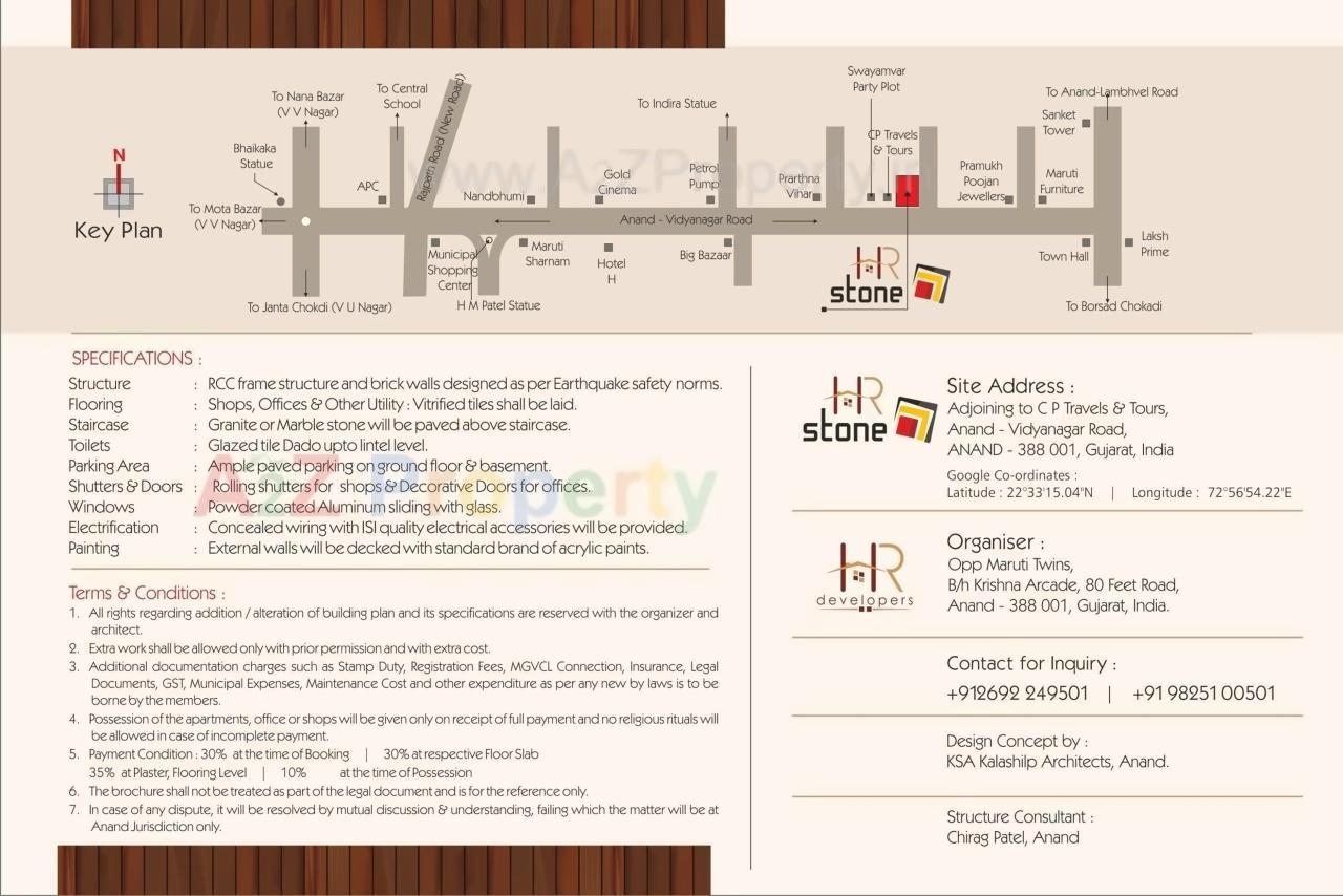  of real estate project H R Stone located at Anand, Anand, Gujarat