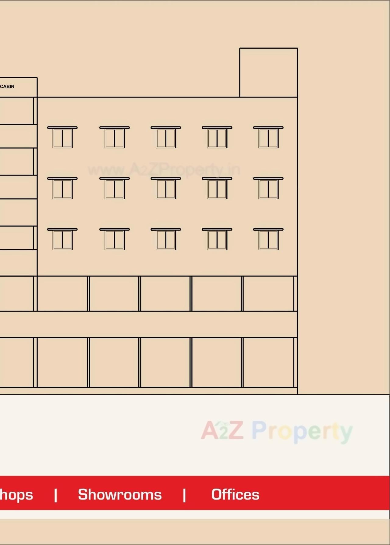 Layout of real estate project K 10 Arcade located at Anand, Anand, Gujarat
