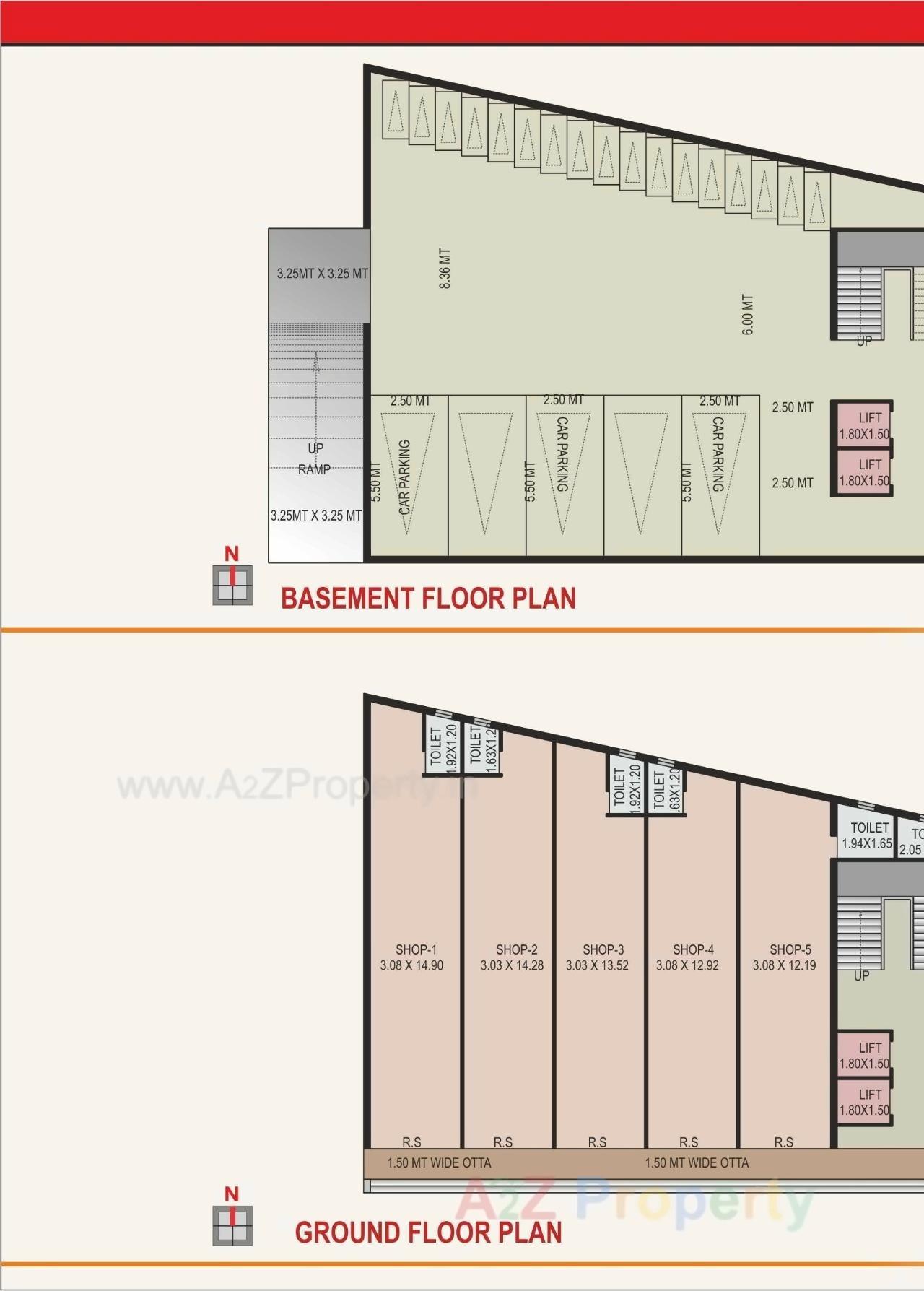 Layout of real estate project K 10 Arcade located at Anand, Anand, Gujarat