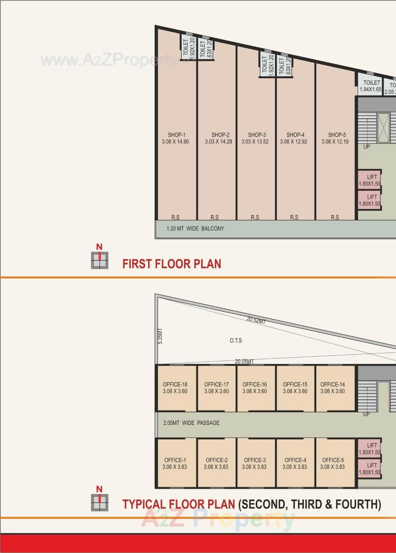 Layout of real estate project K 10 Arcade located at Anand, Anand, Gujarat