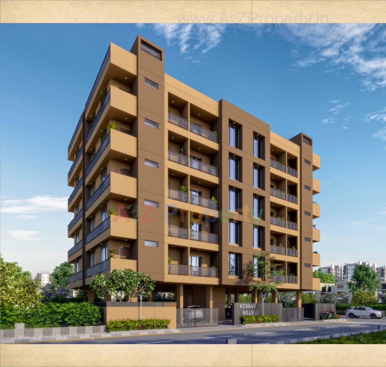 3D Elevation of real estate project Keshav Hills located at Anand, Anand, Gujarat
