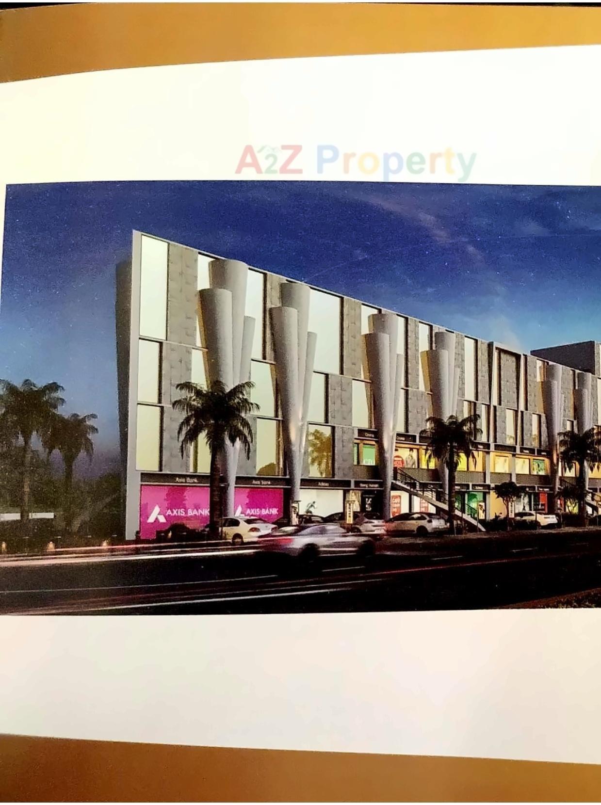 3D Elevation of real estate project Krishna Complex located at Khambhat, Anand, Gujarat