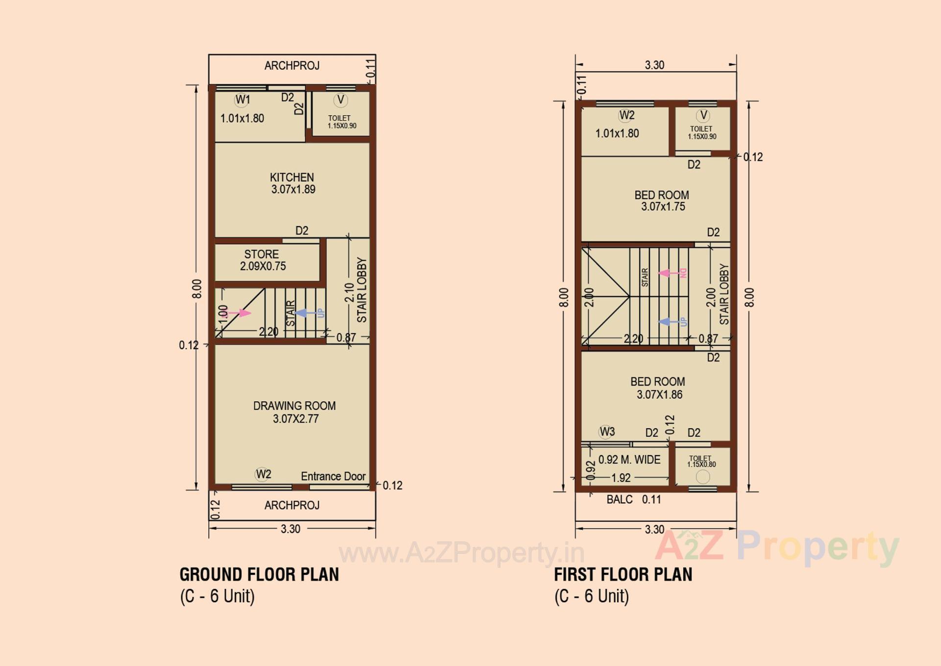 Layout of real estate project Krupalu Town Houses located at Karamsad, Anand, Gujarat
