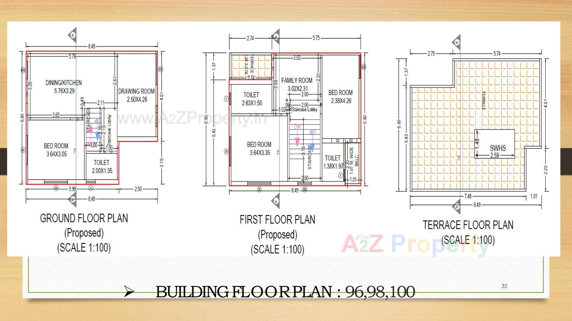 Layout of real estate project Laksh Neelakash located at Karamsad, Anand, Gujarat