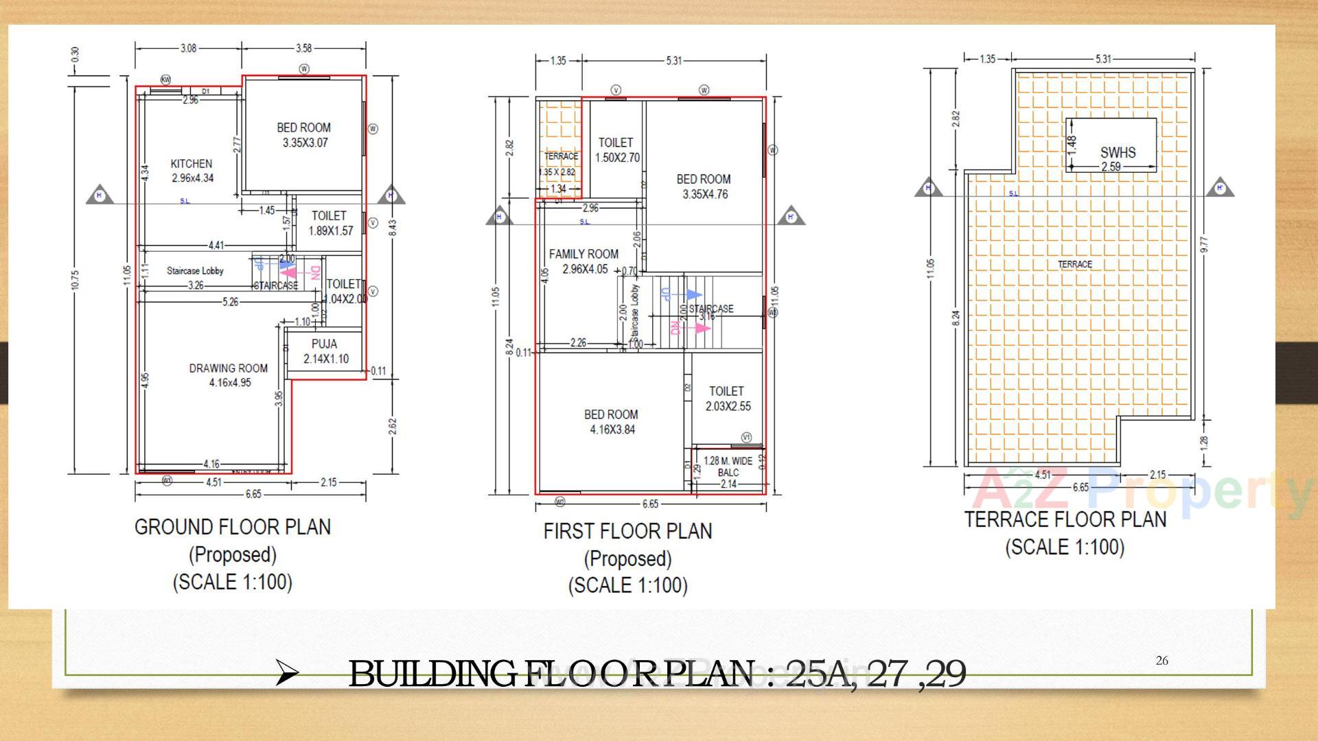 Layout of real estate project Laksh Neelakash located at Karamsad, Anand, Gujarat