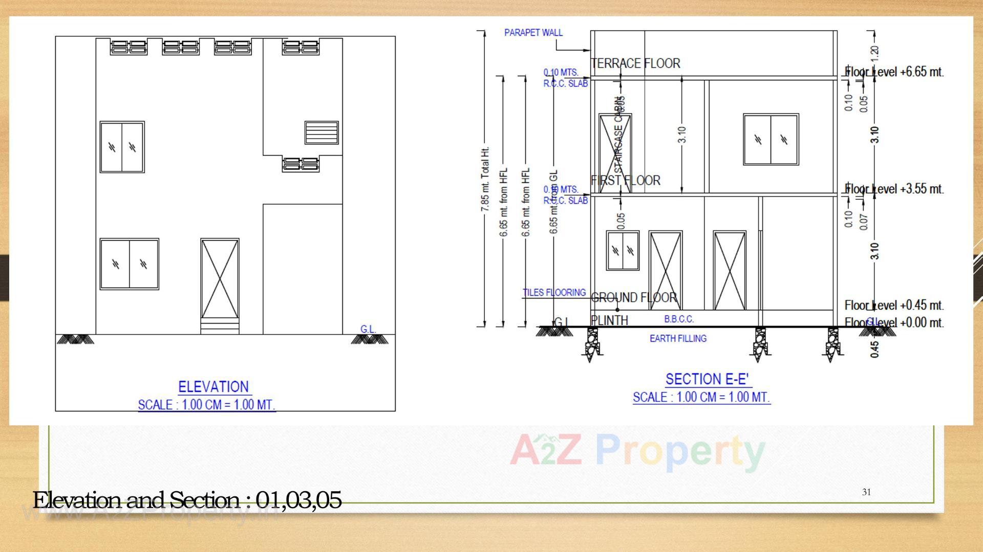 Layout of real estate project Laksh Neelakash located at Karamsad, Anand, Gujarat