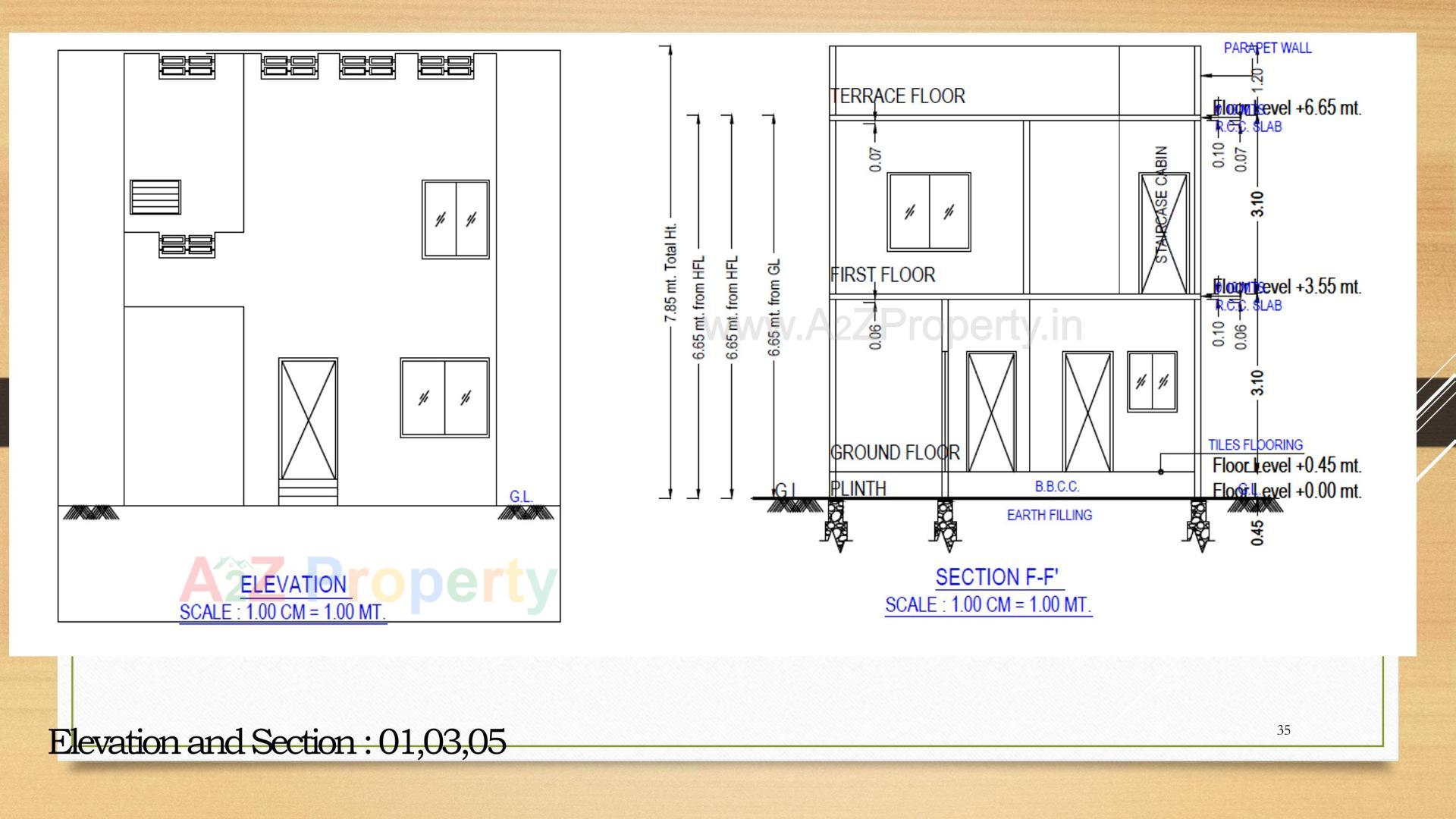 Layout of real estate project Laksh Neelakash located at Karamsad, Anand, Gujarat