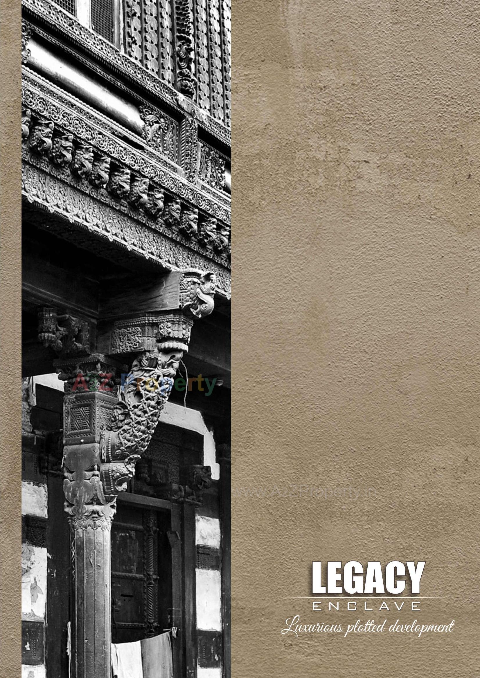 3D Elevation of real estate project Legacy Enclave located at Bakrol, Anand, Gujarat