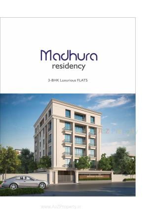 Elevation of real estate project Madhura Residency located at Vallabh-vidhyanagar, Anand, Gujarat