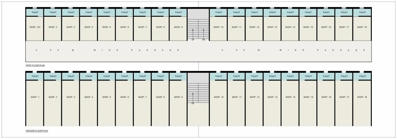 Layout of real estate project Malbar Hill   Arcade located at Bakrol, Anand, Gujarat