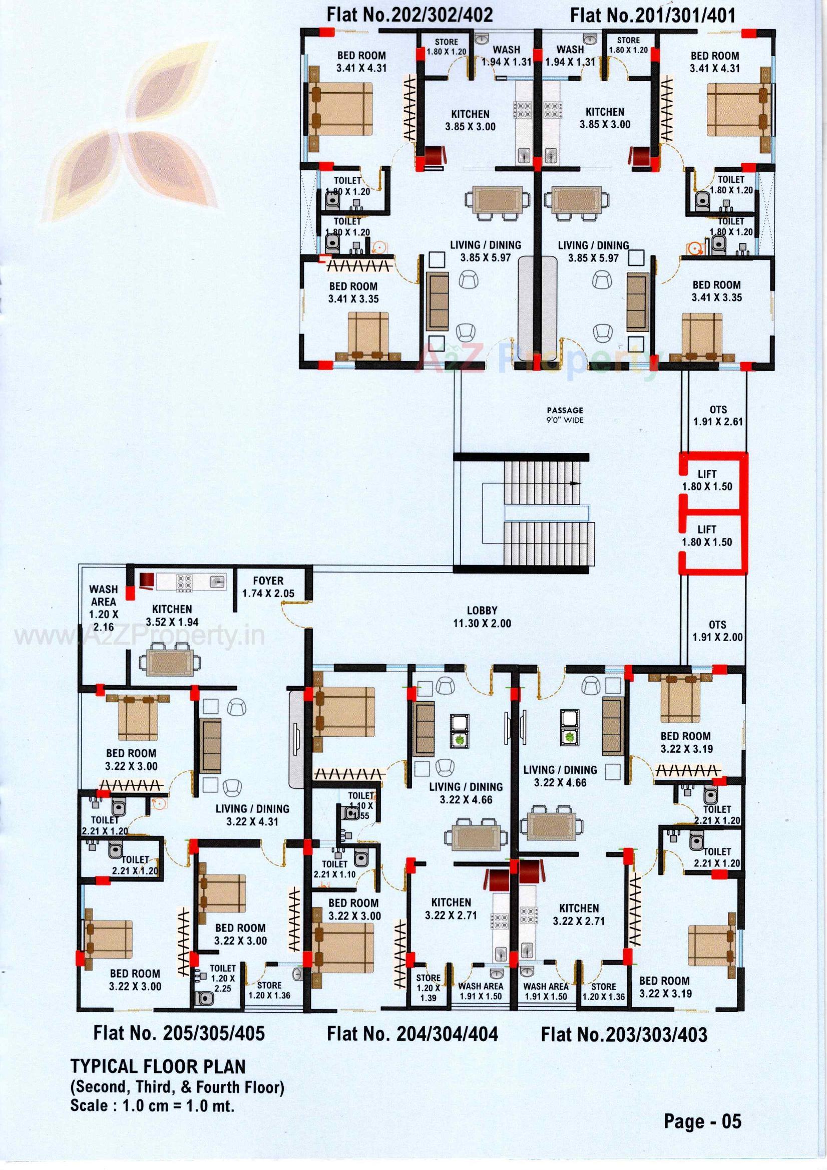 Layout of real estate project Maruti Heights located at Karamsad, Anand, Gujarat