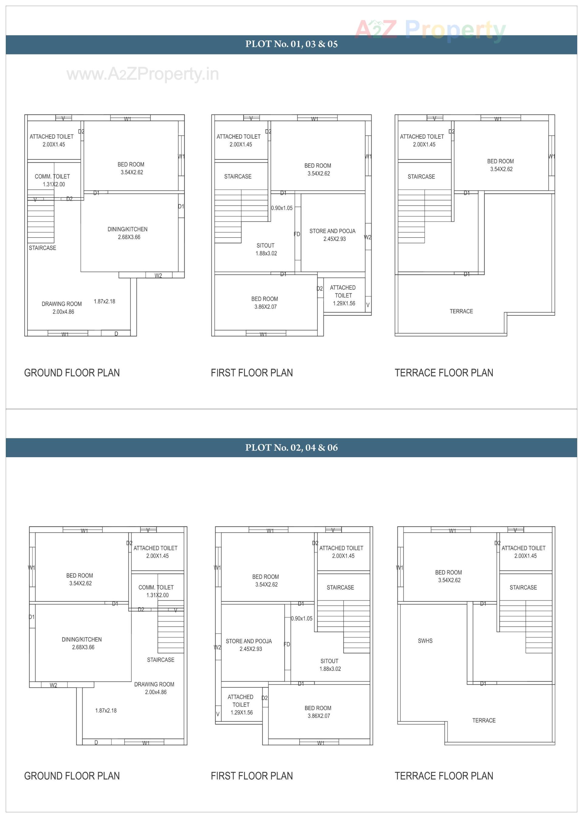  of real estate project Nanddham Bungalows located at Bakrol, Anand, Gujarat
