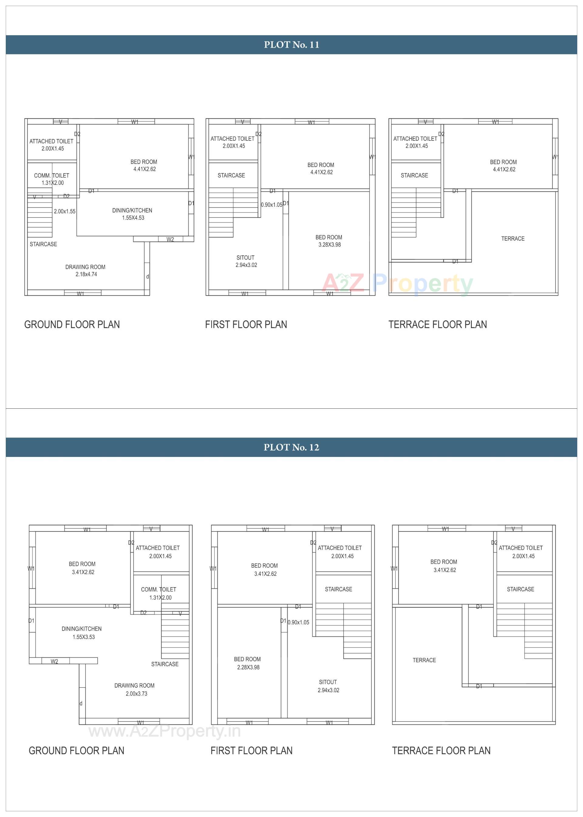  of real estate project Nanddham Bungalows located at Bakrol, Anand, Gujarat