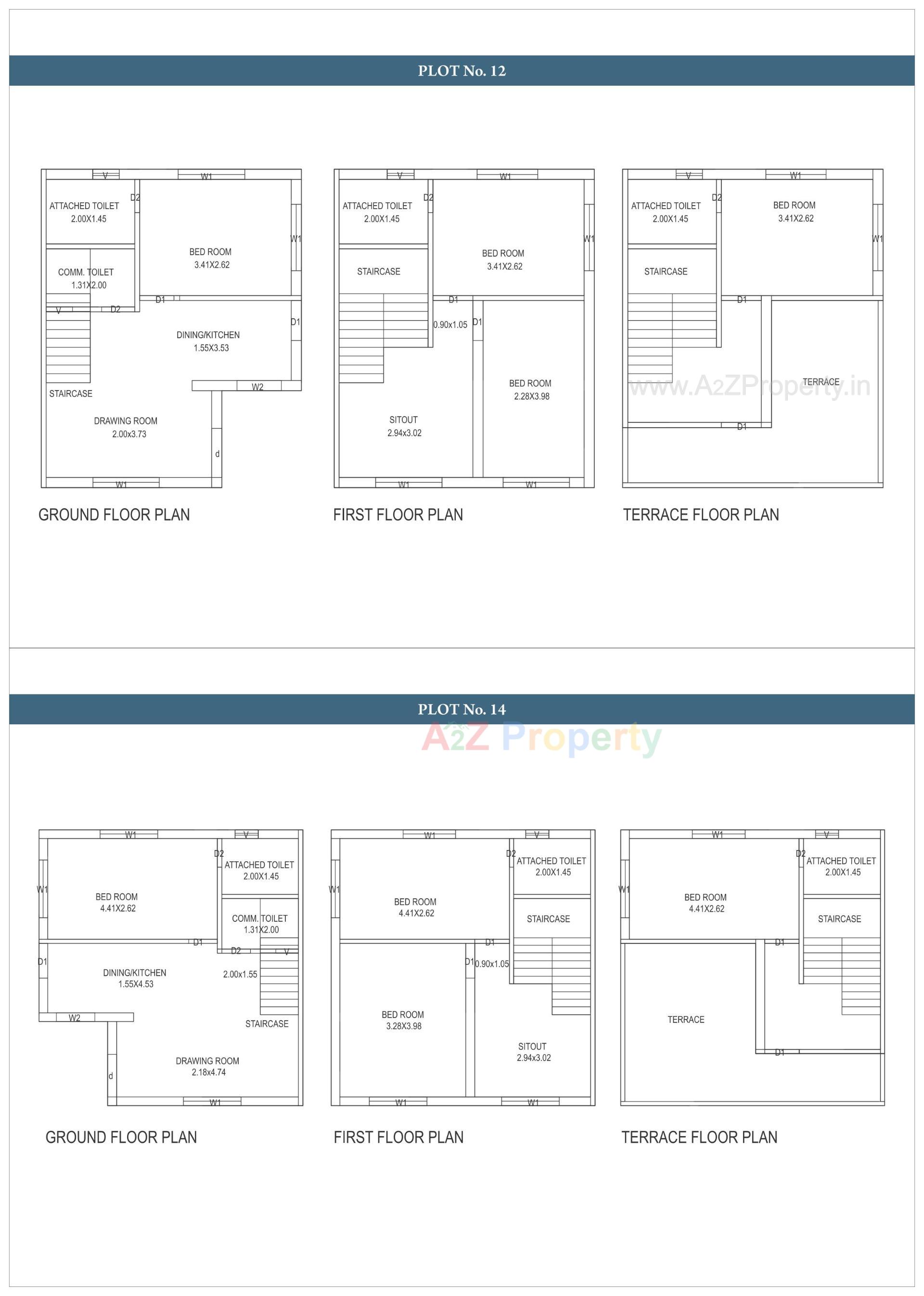  of real estate project Nanddham Bungalows located at Bakrol, Anand, Gujarat