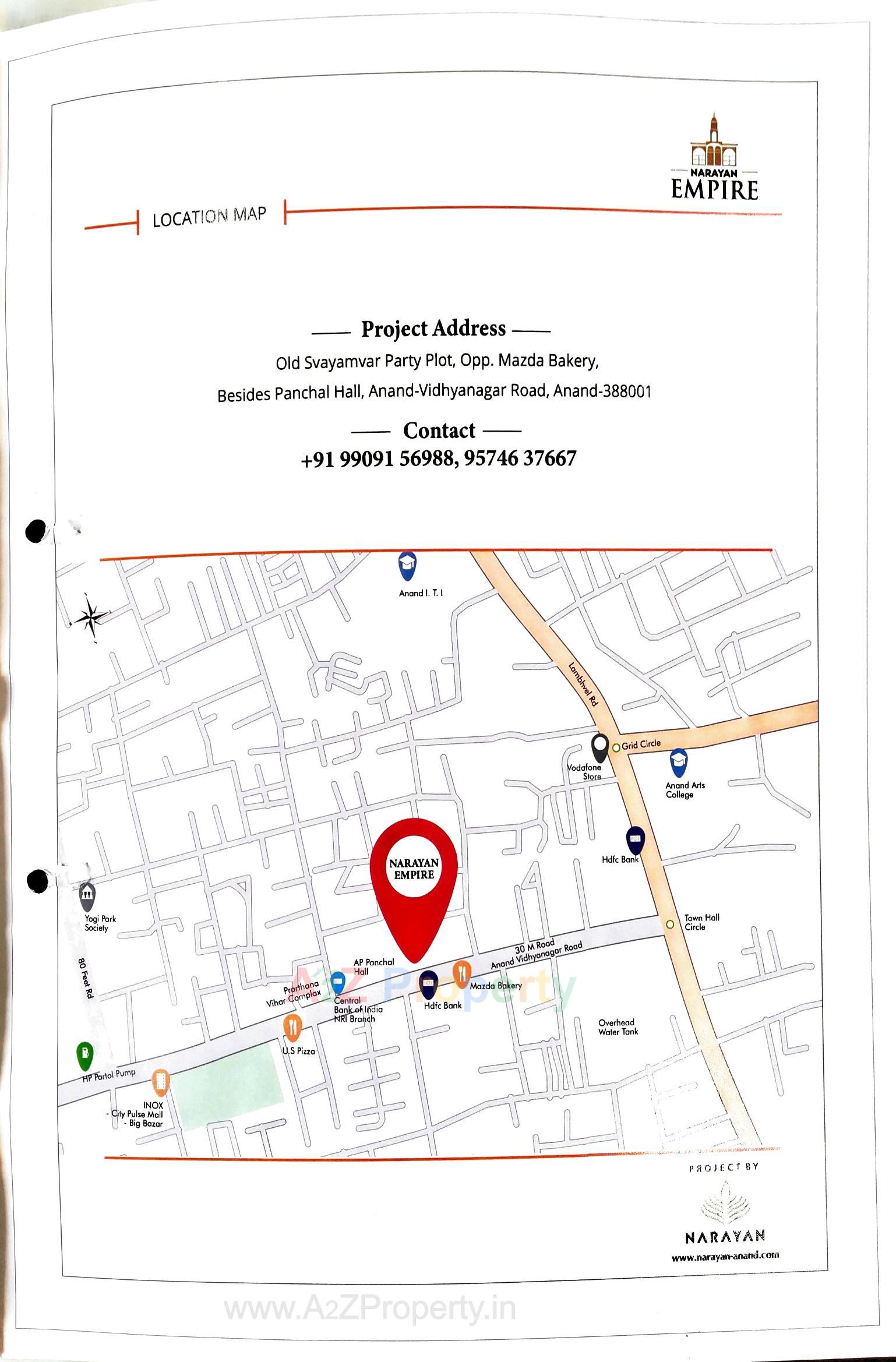  of real estate project Narayan Empire located at Anand, Anand, Gujarat