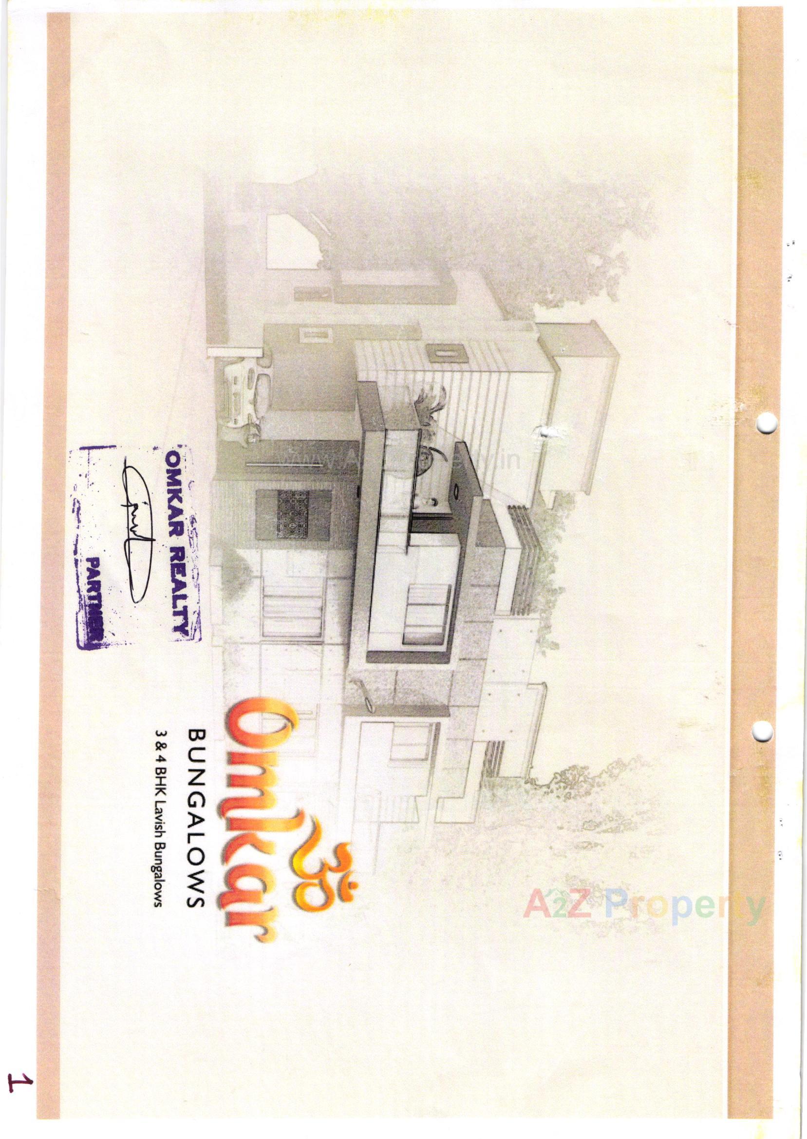  of real estate project Omkar Bungalows located at Bakrol, Anand, Gujarat