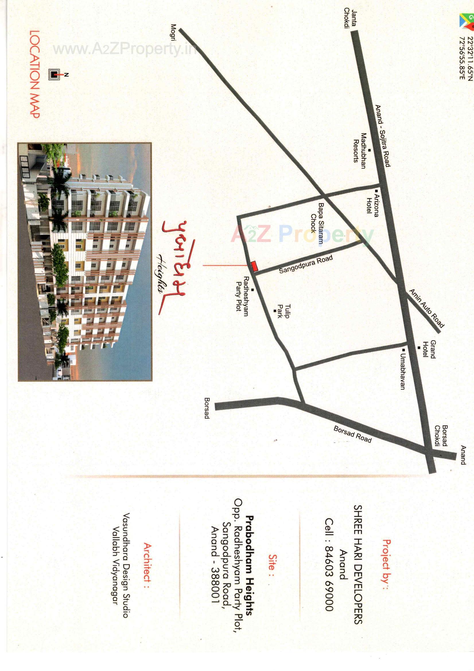  of real estate project Prabodham Heights located at Anand, Anand, Gujarat