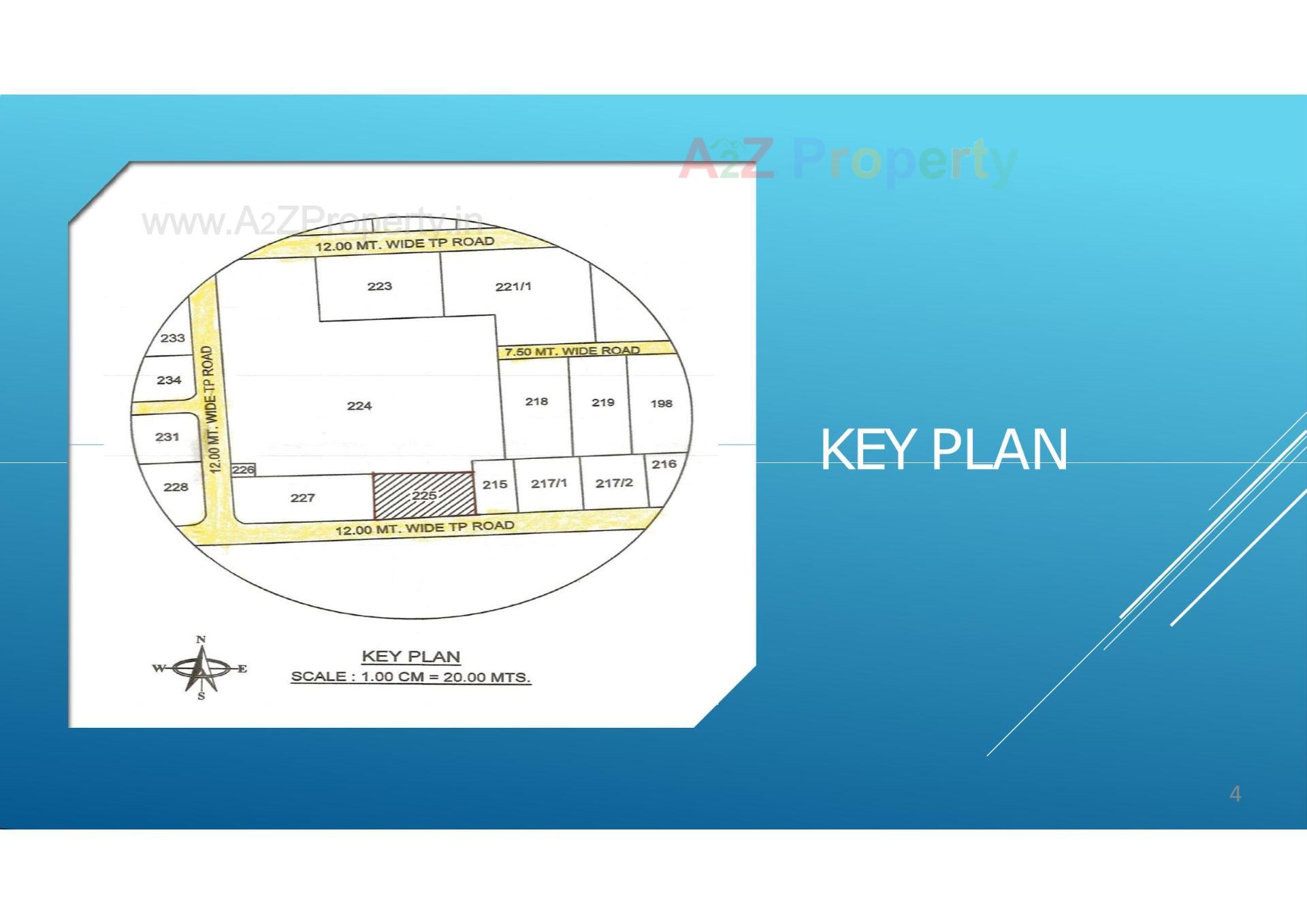 Layout of real estate project Prime Revana located at Anand, Anand, Gujarat