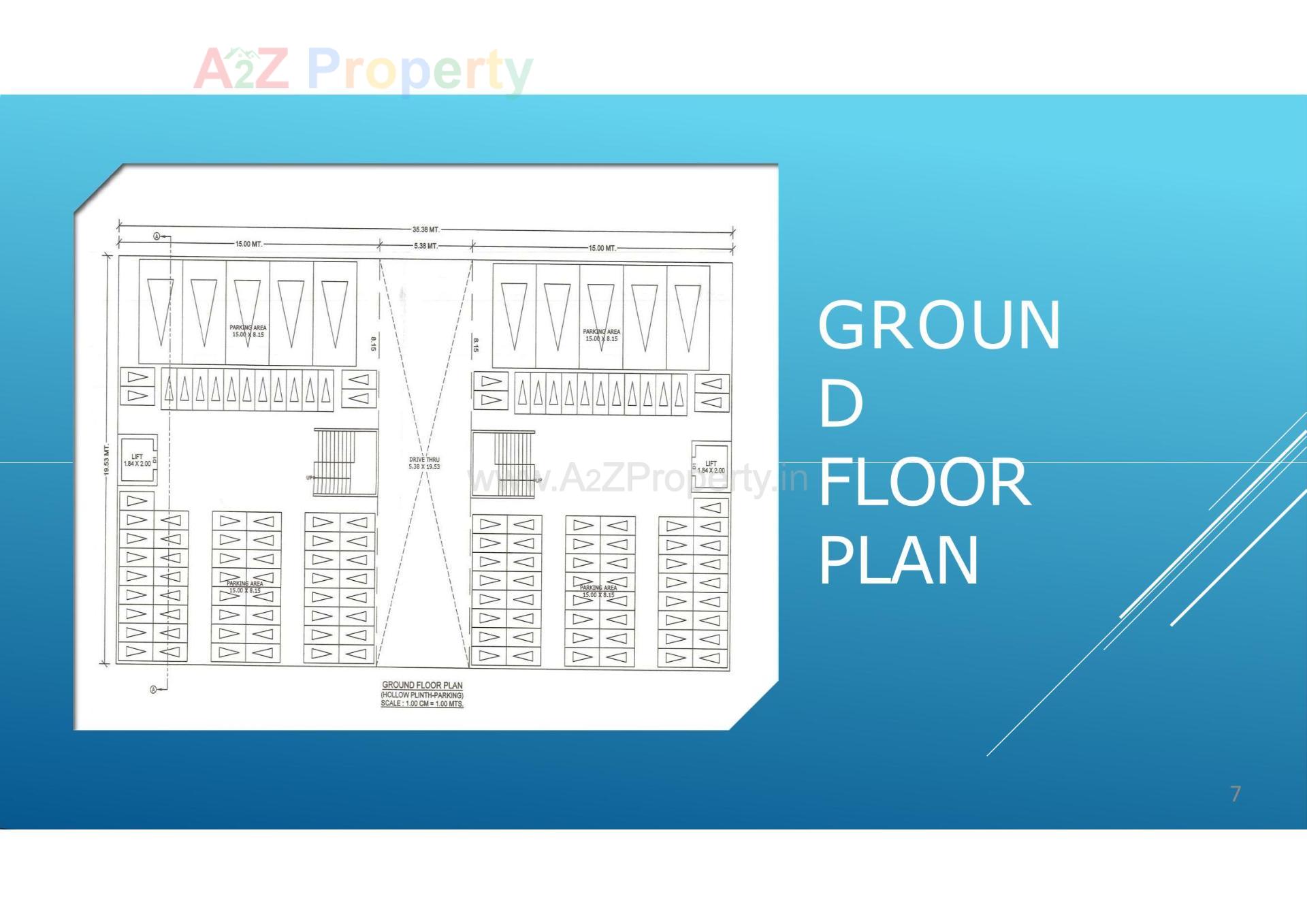 Layout of real estate project Prime Revana located at Anand, Anand, Gujarat