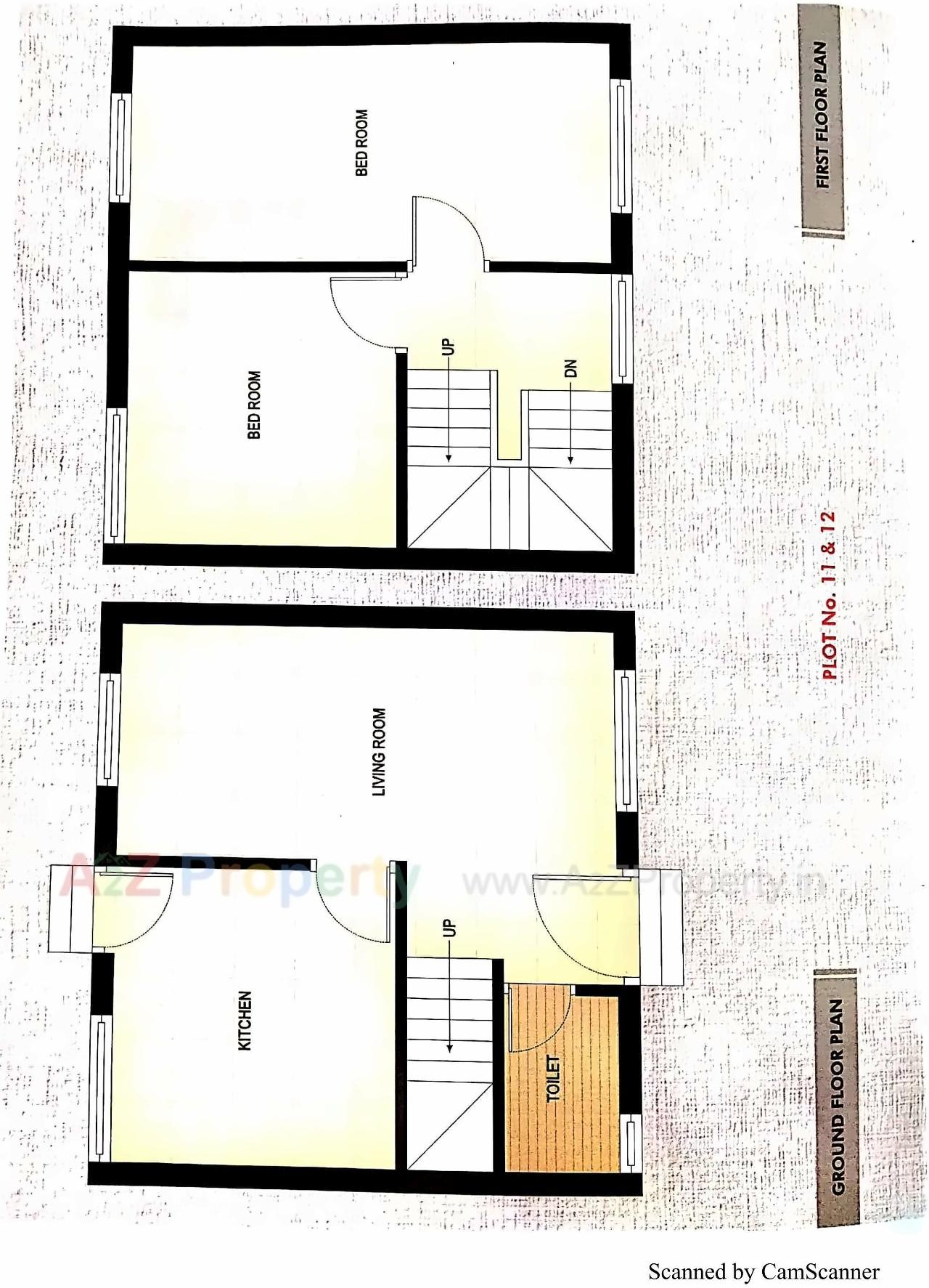 Layout of real estate project Ramaniy Bhoomi located at Karamsad, Anand, Gujarat