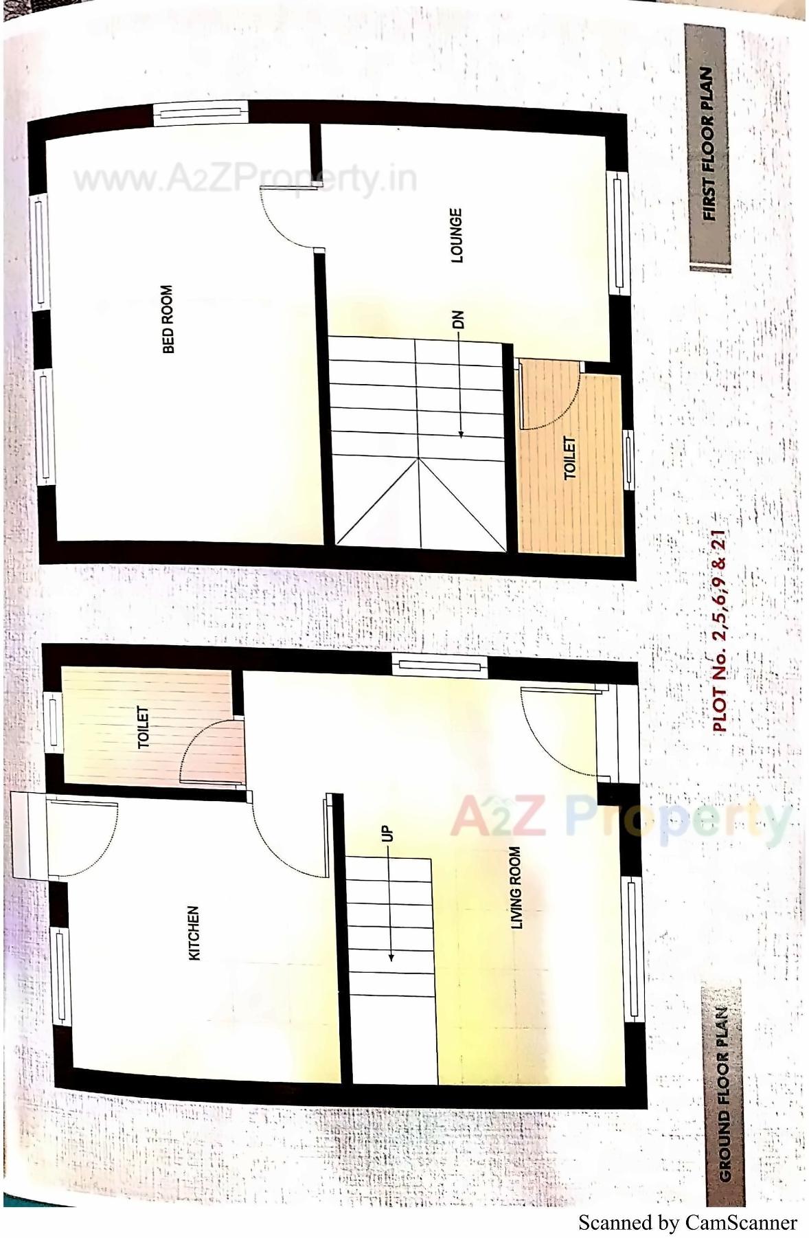 Layout of real estate project Ramaniy Bhoomi located at Karamsad, Anand, Gujarat