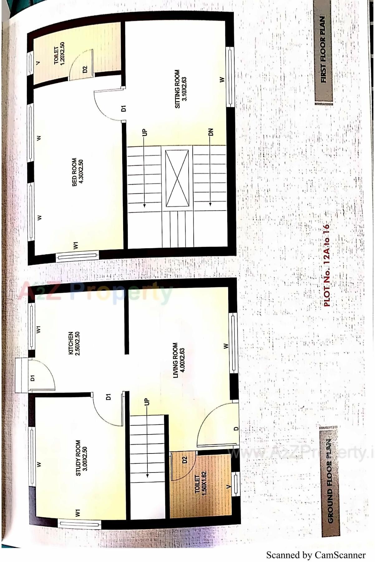 Layout of real estate project Ramaniy Bhoomi located at Karamsad, Anand, Gujarat