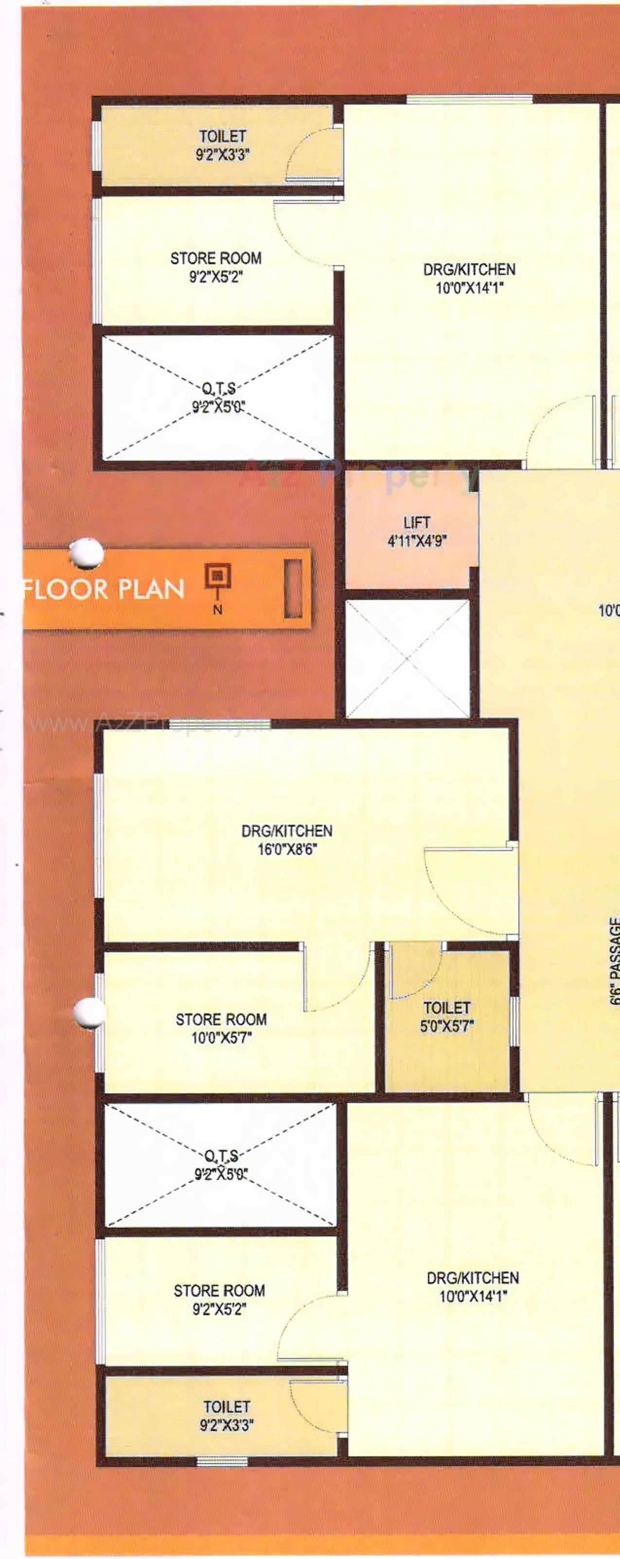 Layout of real estate project Rudra Ansh located at Anand, Anand, Gujarat