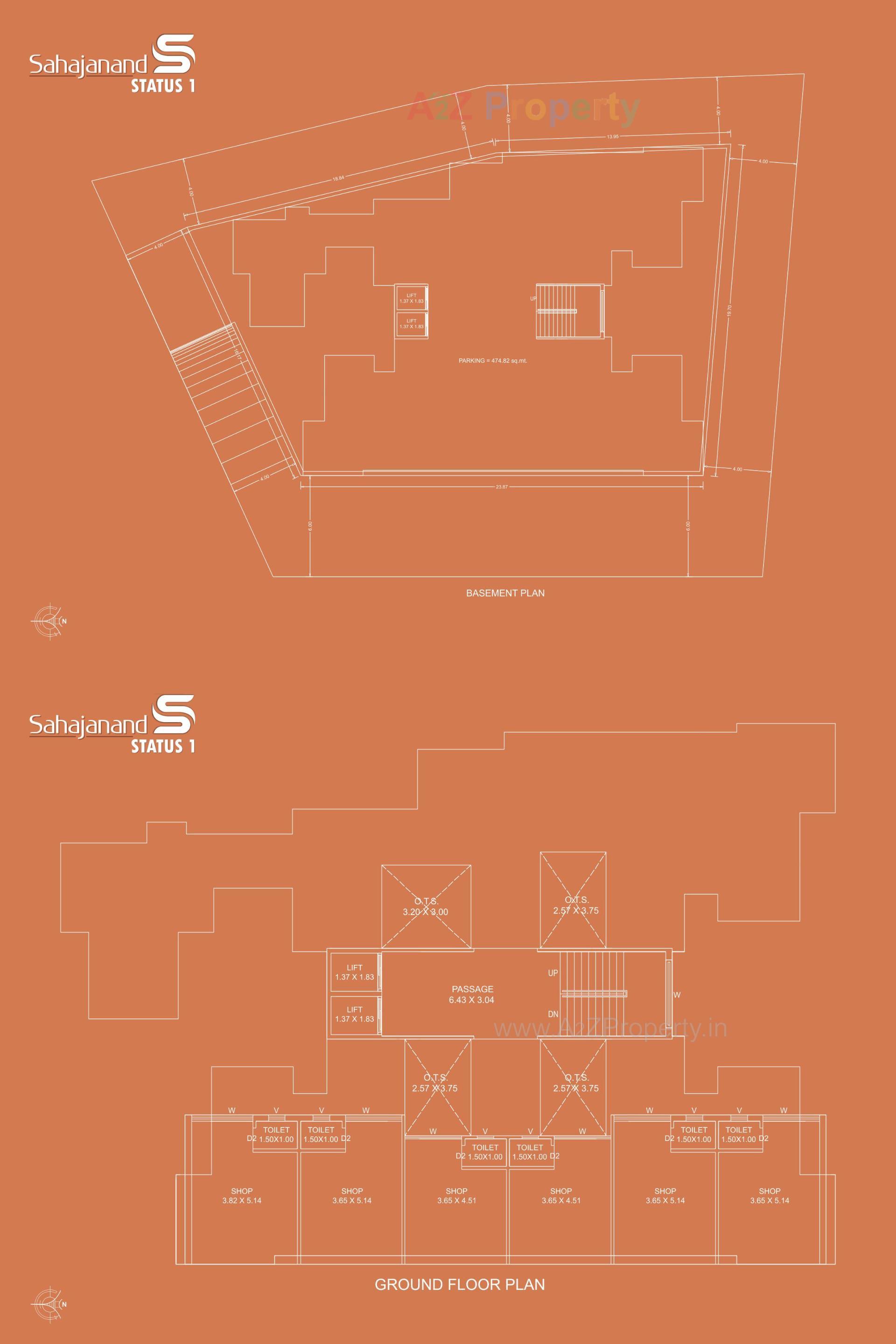  of real estate project Sahajanand Status located at Karamsad, Anand, Gujarat