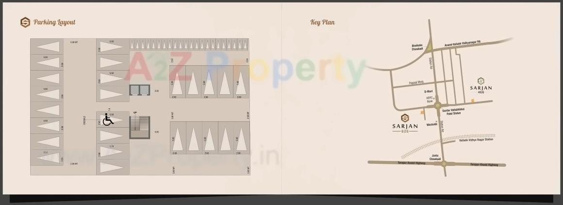  of real estate project Sarjan located at Vallabh-vidhyanagar, Anand, Gujarat