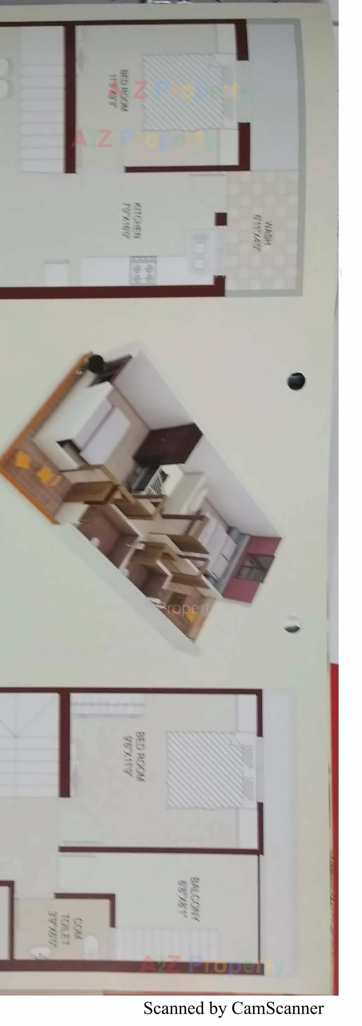 Layout of real estate project Savitanagar Society located at Karamsad, Anand, Gujarat