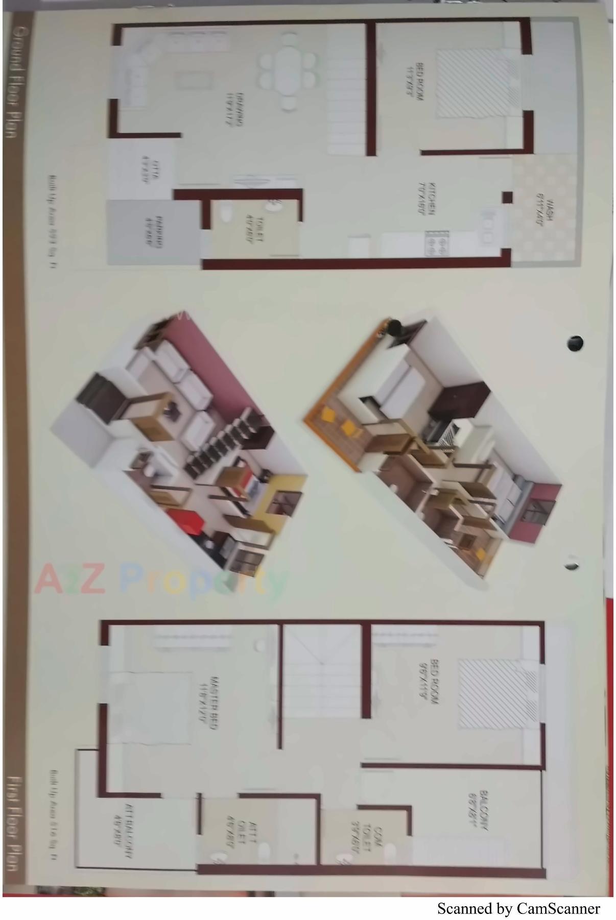 Layout of real estate project Savitanagar Society located at Karamsad, Anand, Gujarat