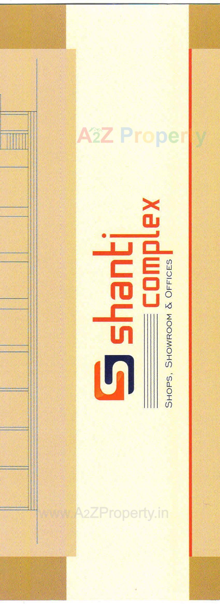 Layout of real estate project Shanti Complex located at Anand, Anand, Gujarat