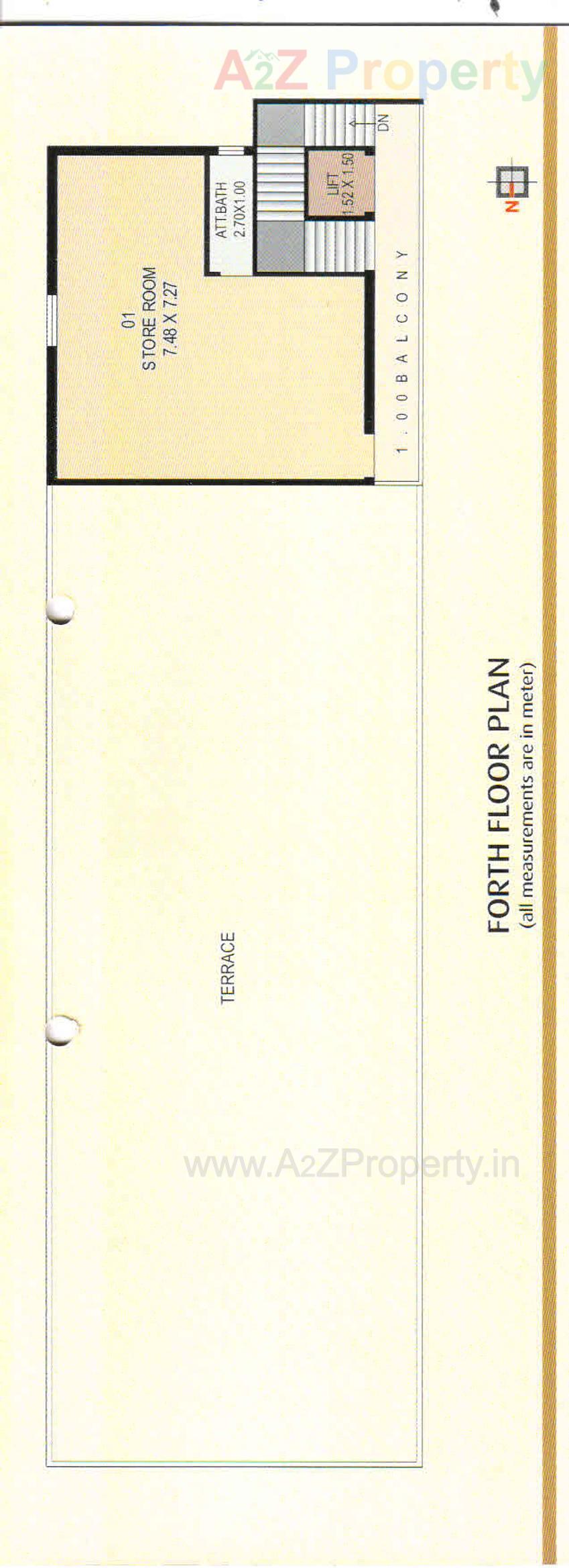 Layout of real estate project Shanti Complex located at Anand, Anand, Gujarat