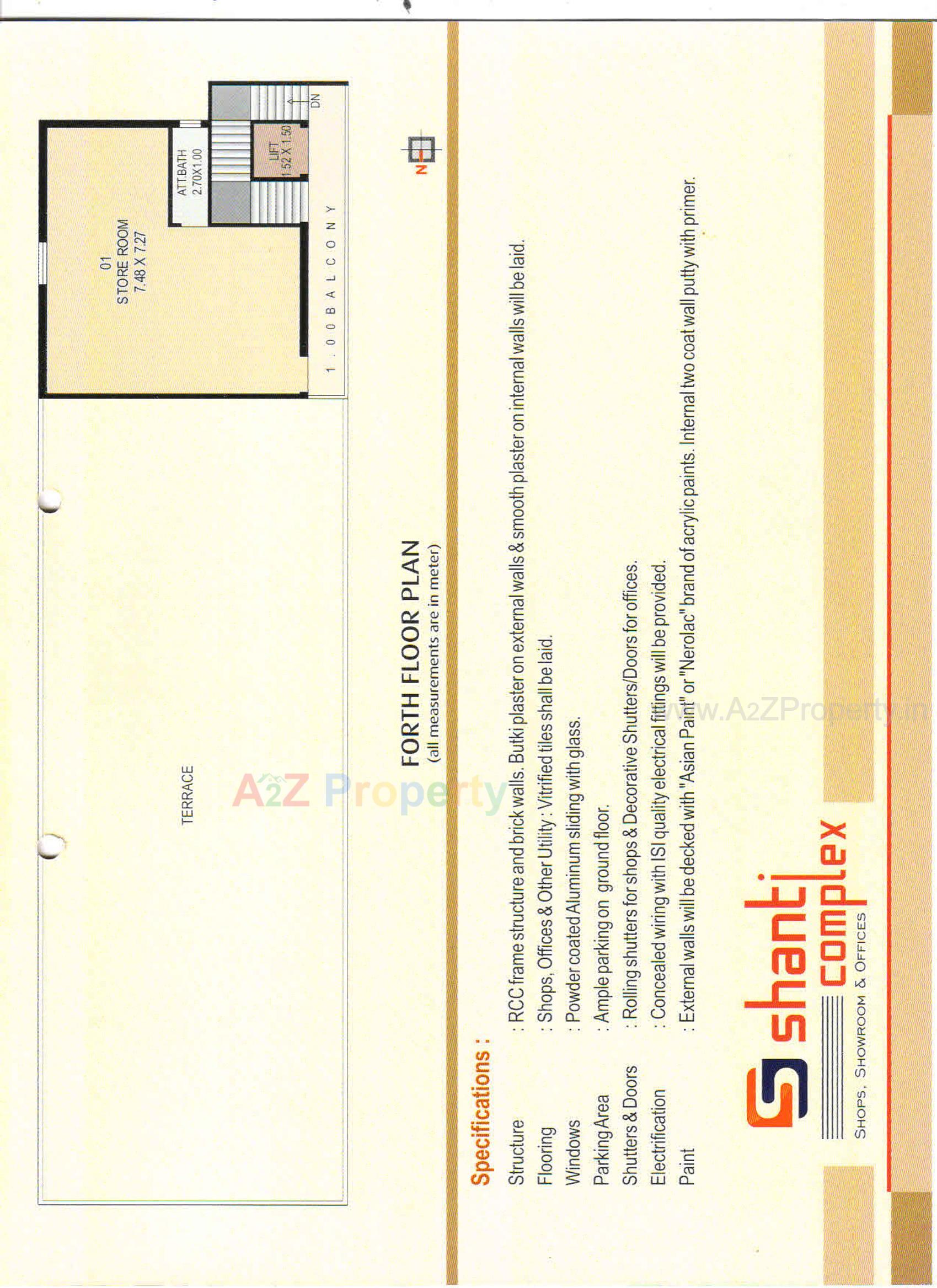  of real estate project Shanti Complex located at Anand, Anand, Gujarat