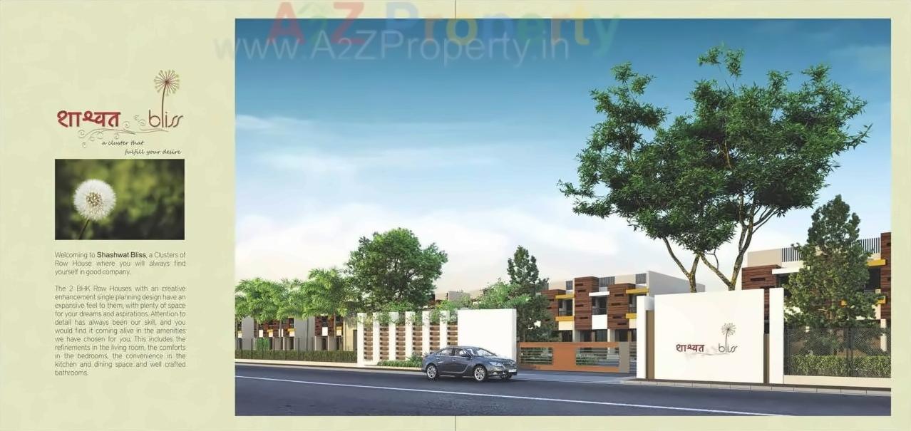 3D Elevation of real estate project Shashwat Bliss located at Karamsad, Anand, Gujarat
