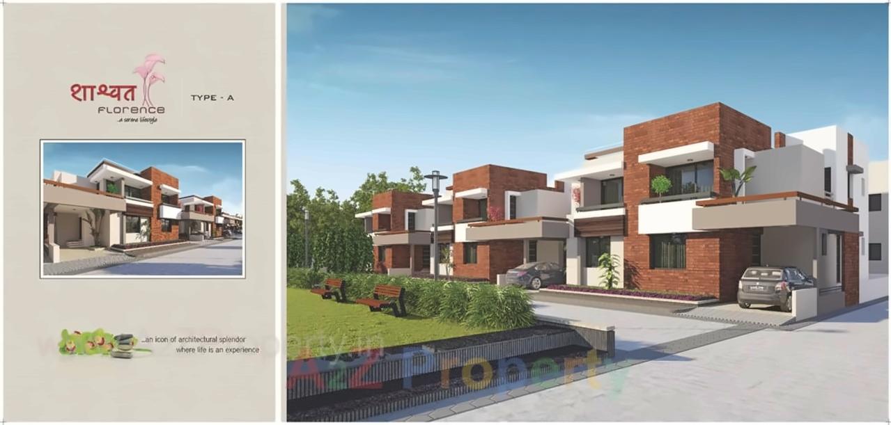 3D Elevation of real estate project Shashwat Florence located at Karamsad, Anand, Gujarat