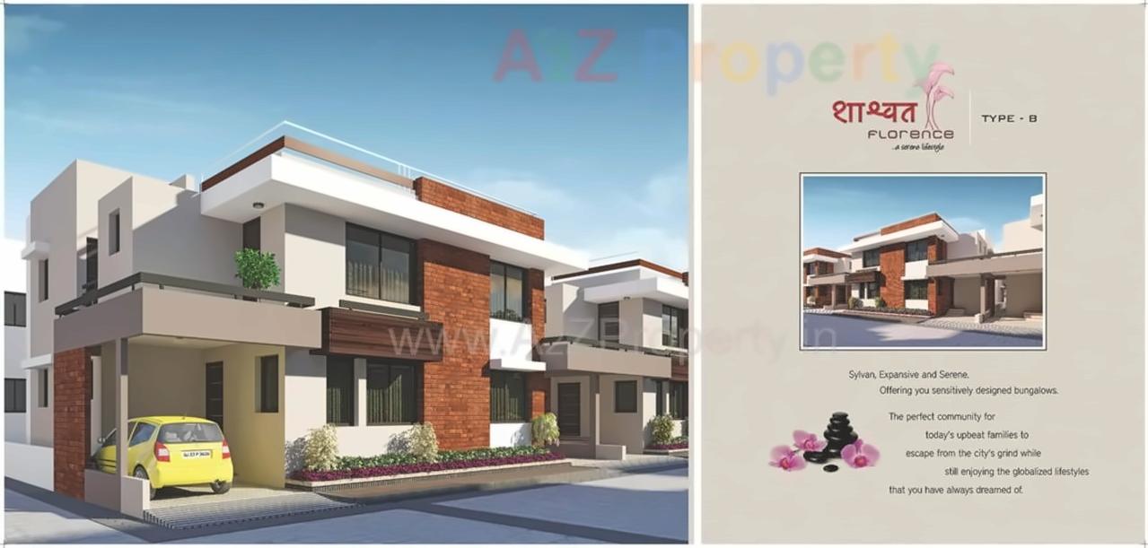 3D Elevation of real estate project Shashwat Florence located at Karamsad, Anand, Gujarat