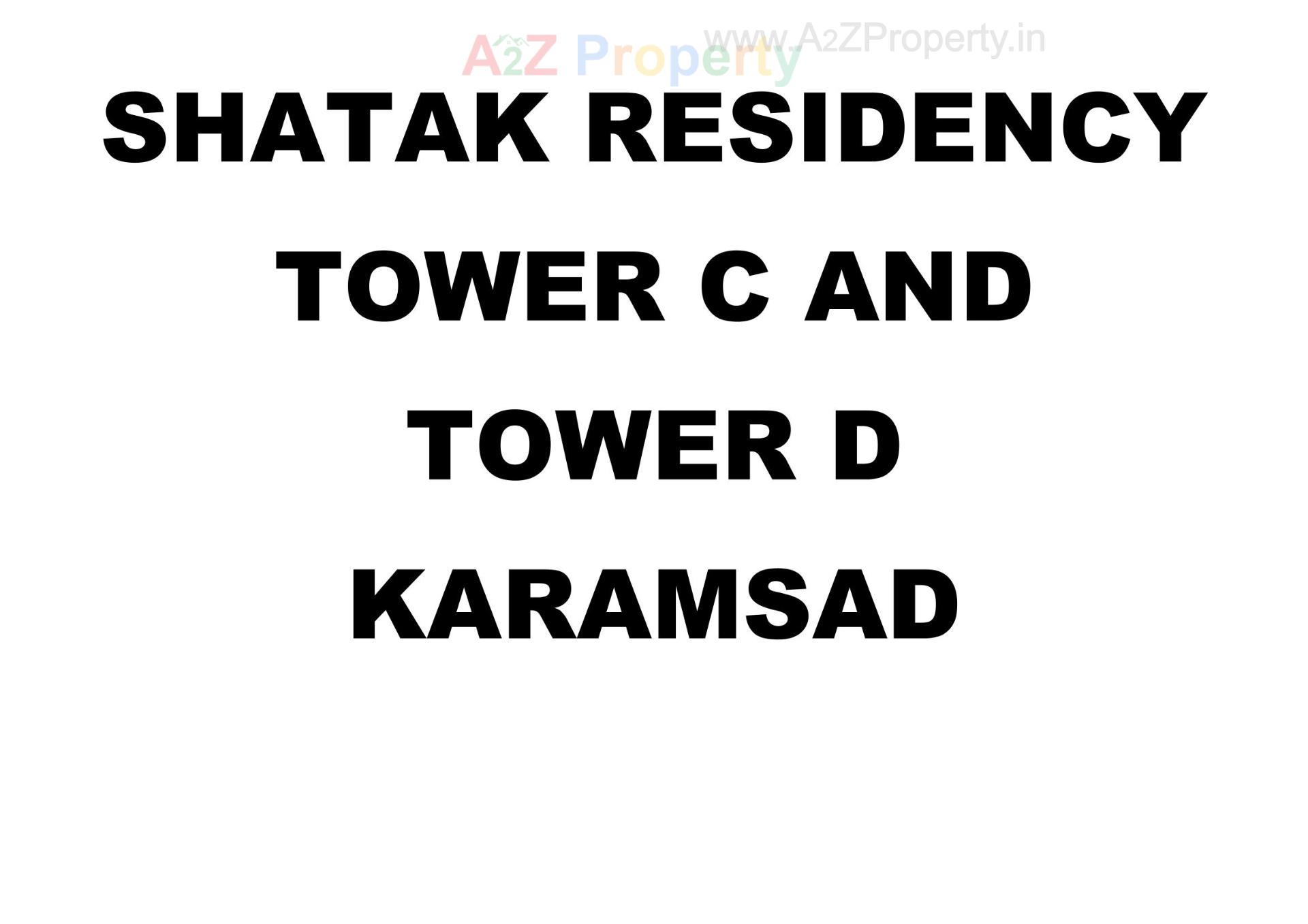  of real estate project Shatak Residency Tower C Tower located at Karamsad, Anand, Gujarat